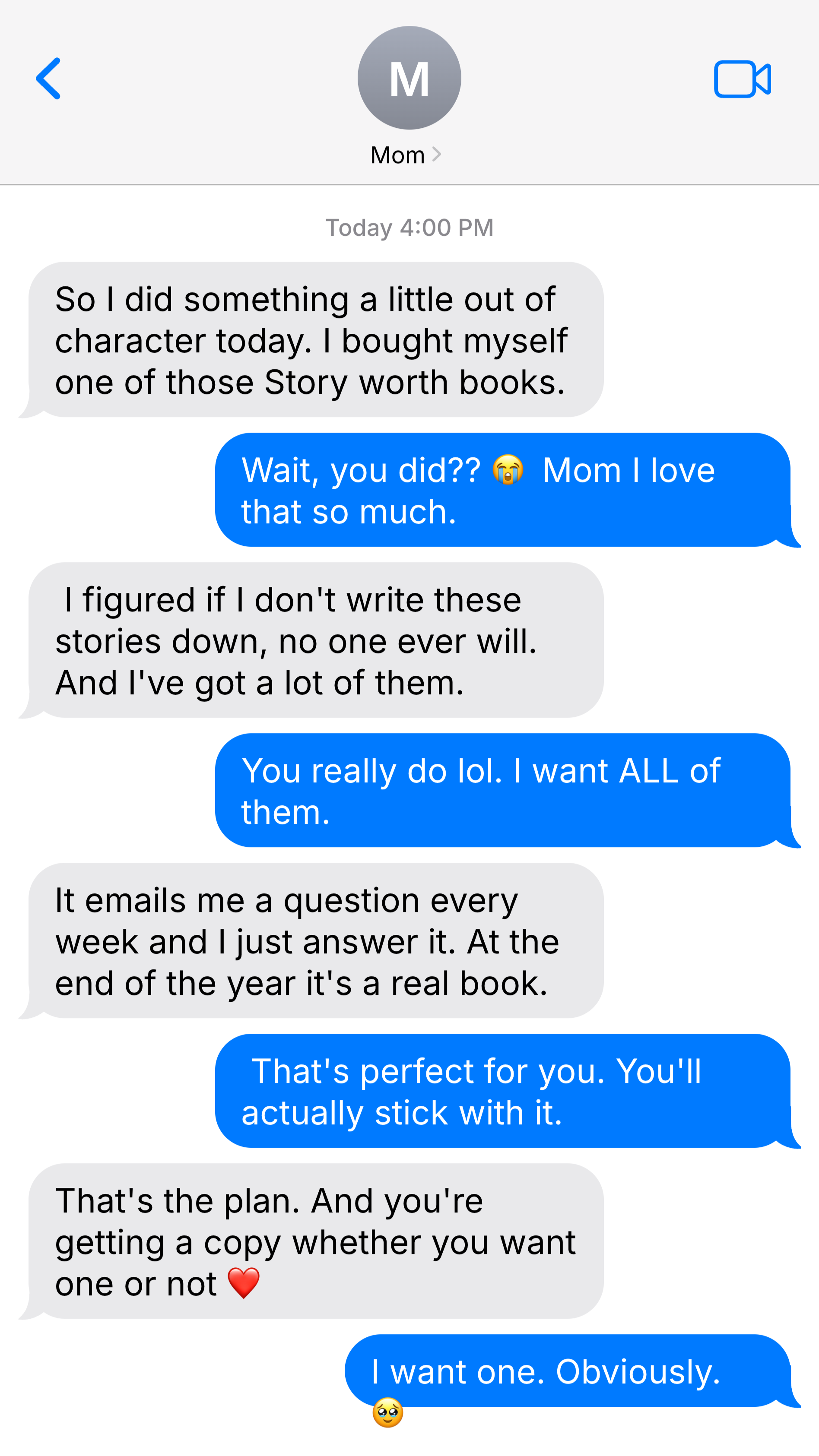 Storyworth Facebook ad