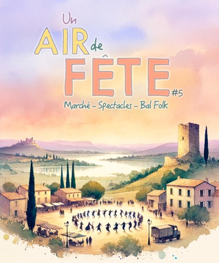 Cultur'air Facebook ad: UN AIR DE FÊTE#5