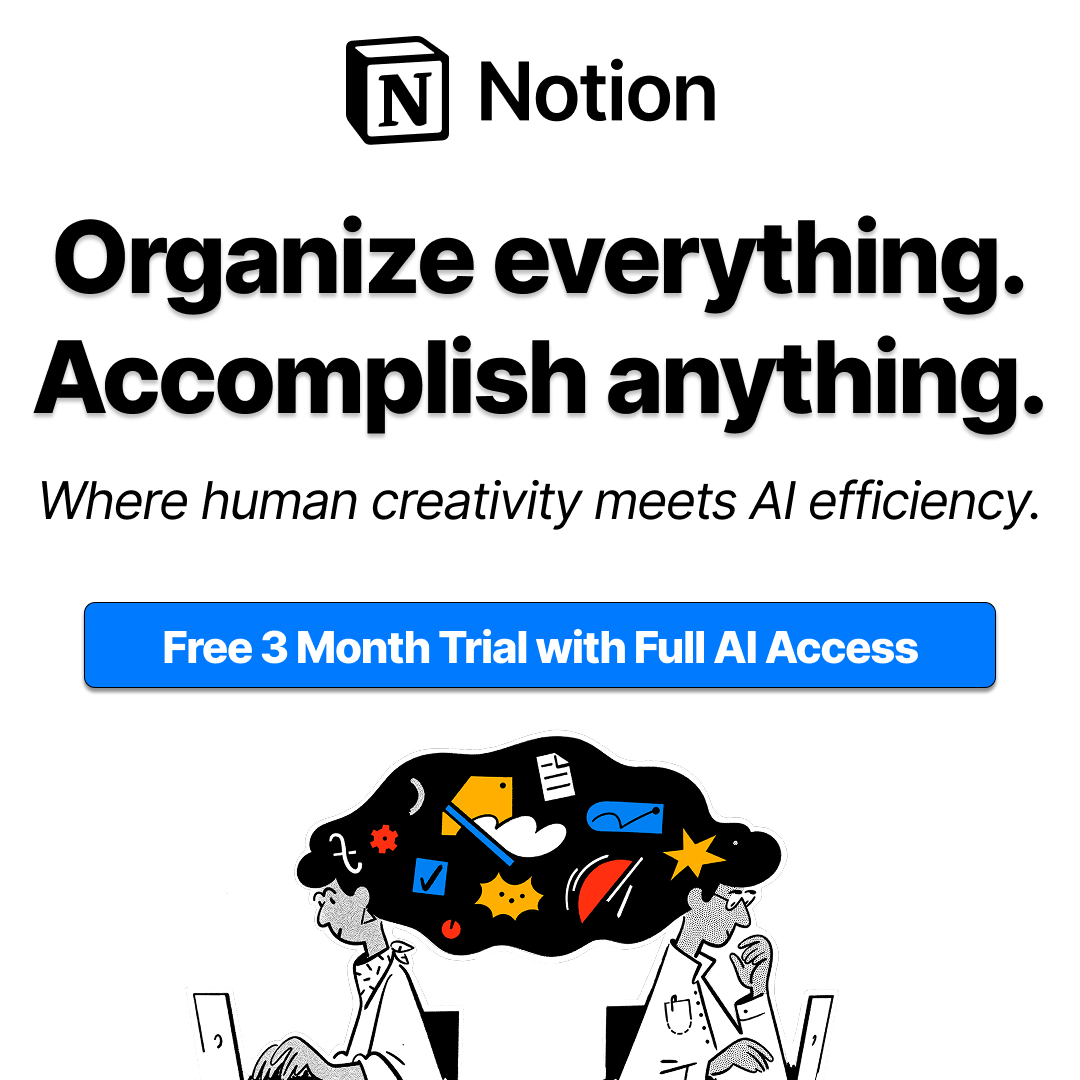 Notion Facebook ad
