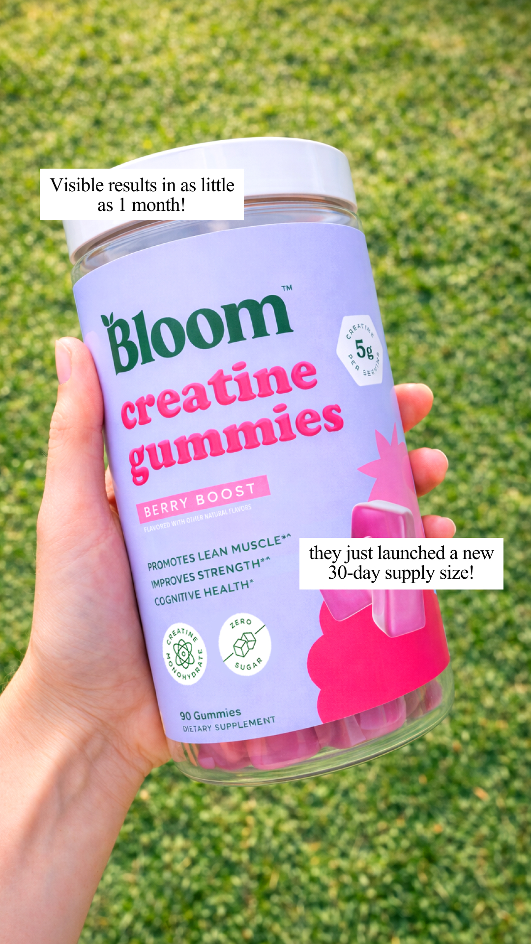 Bloom Nutrition Facebook ad