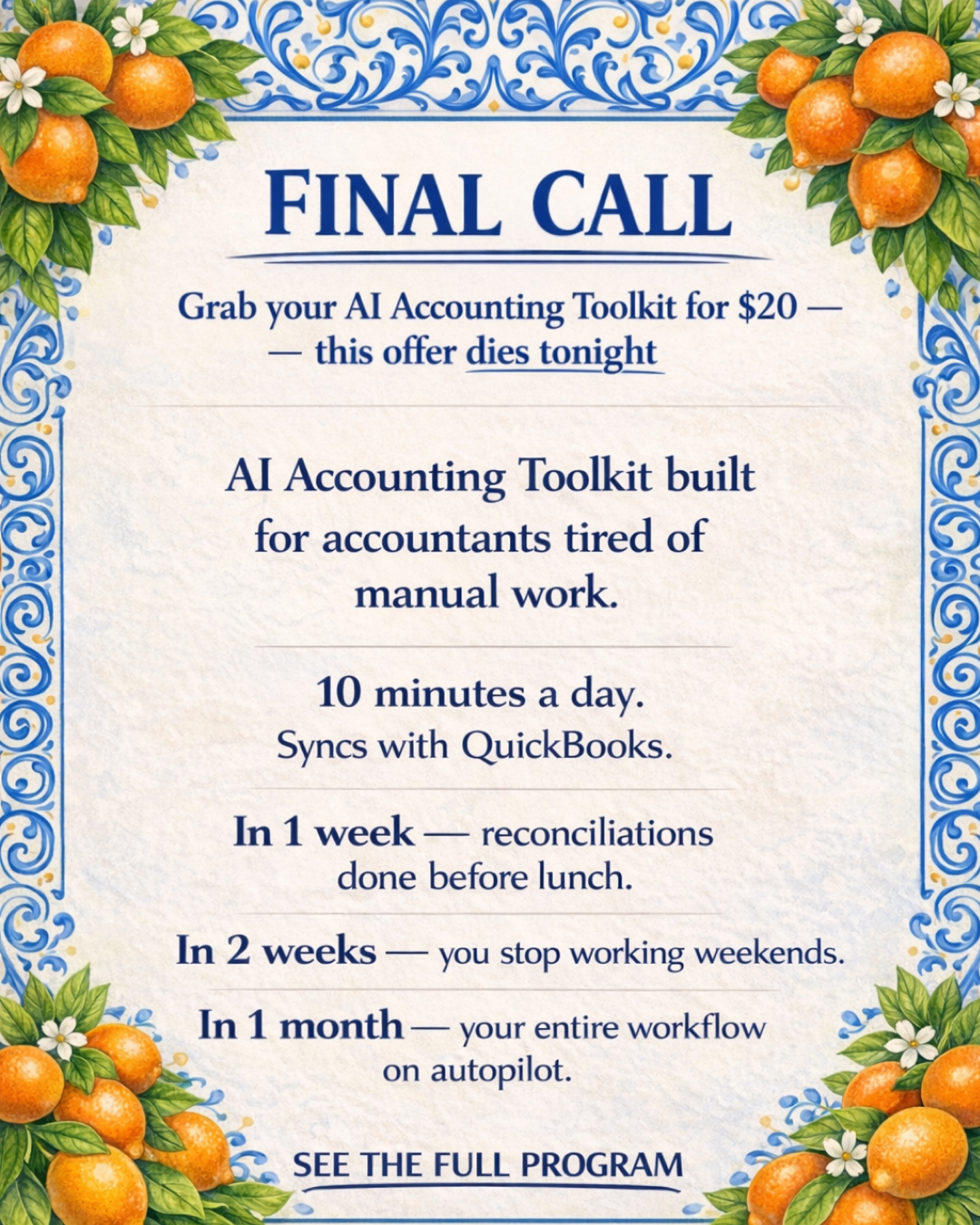 Practical AI Facebook ad