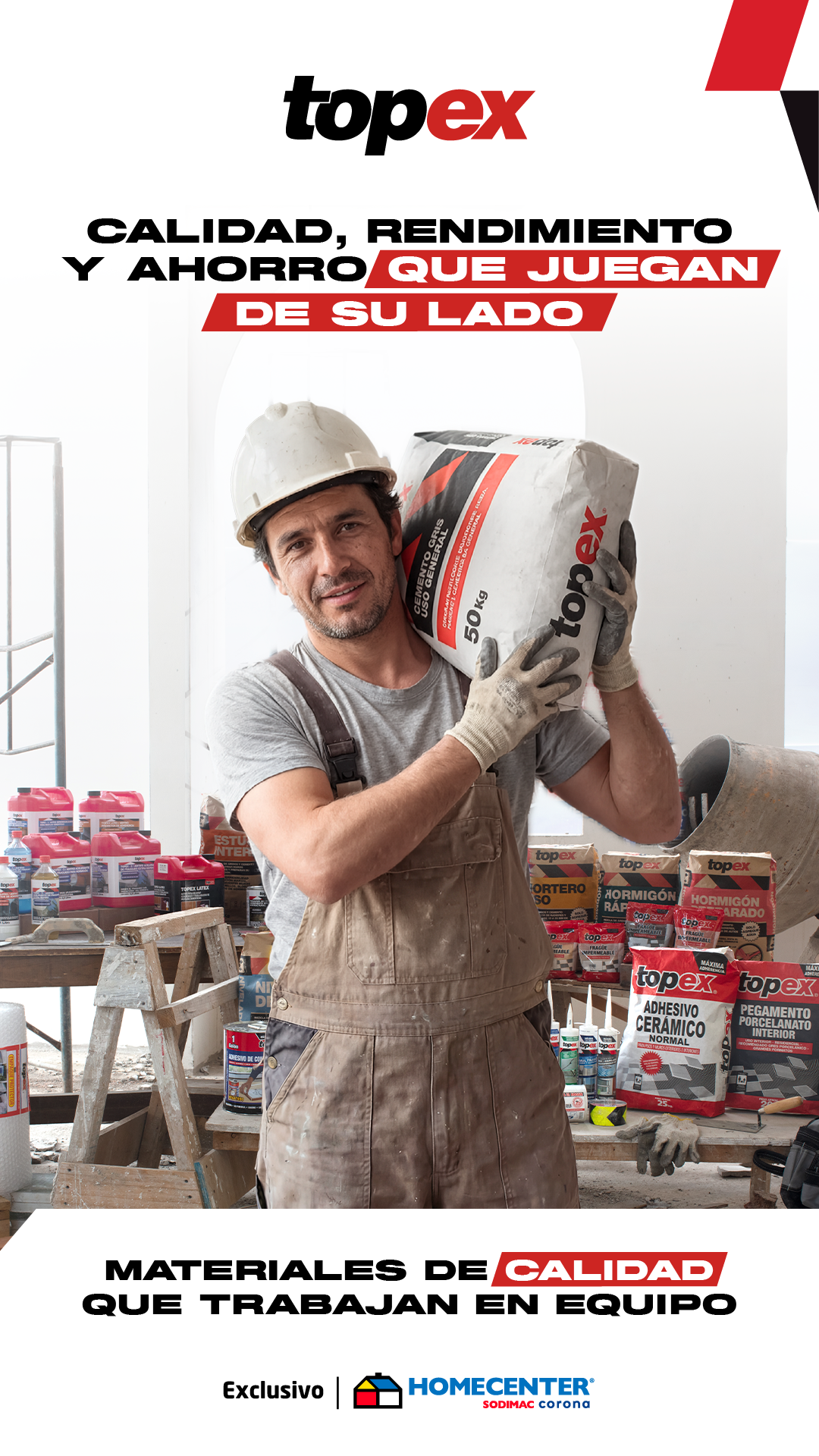 Homecenter Facebook ad: Topex
