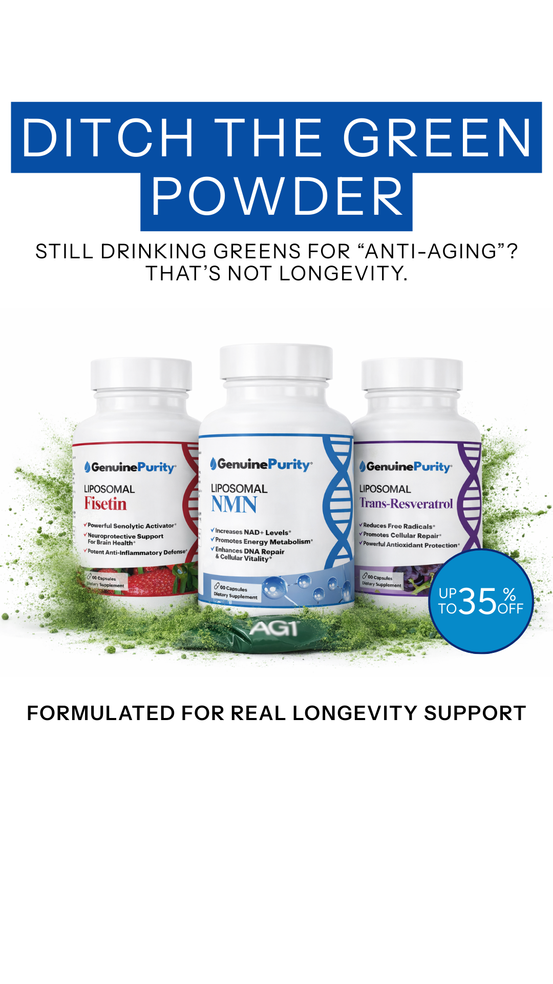 Genuine Purity Facebook ad from Mar 4, 2026