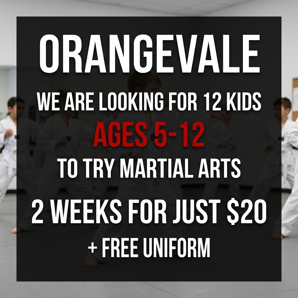 Orangevale Academy - Family Taekwondo Facebook ad