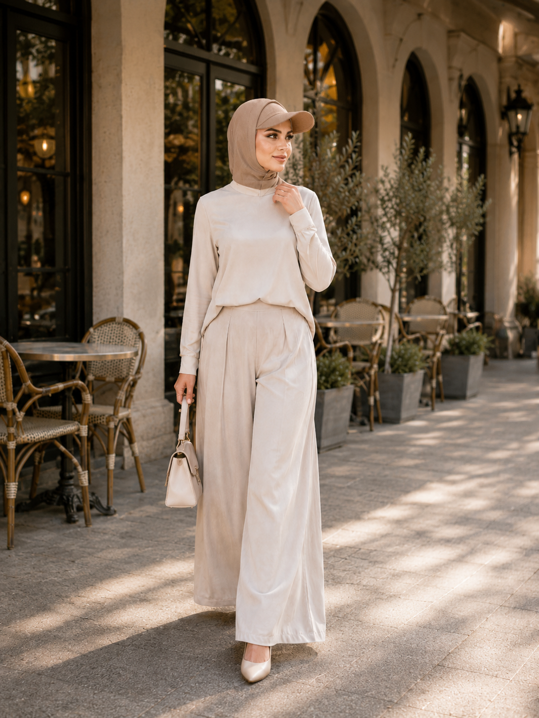 Raya hijabs Facebook ad: Sun Coverage, Made Modest