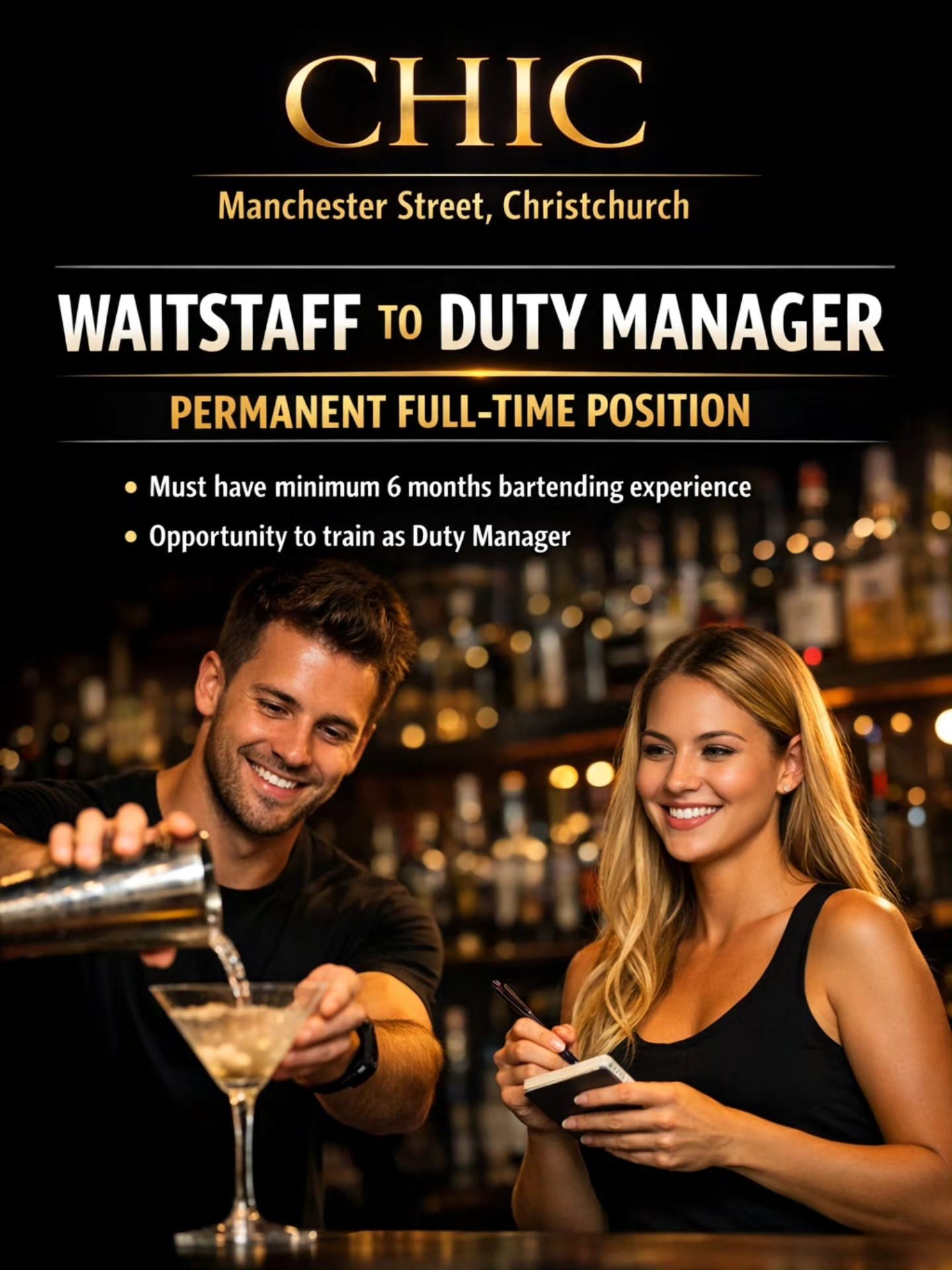 Chic Facebook ad: Chic Restaurant | Www.chicrestaurant.co.nz | New Zealand