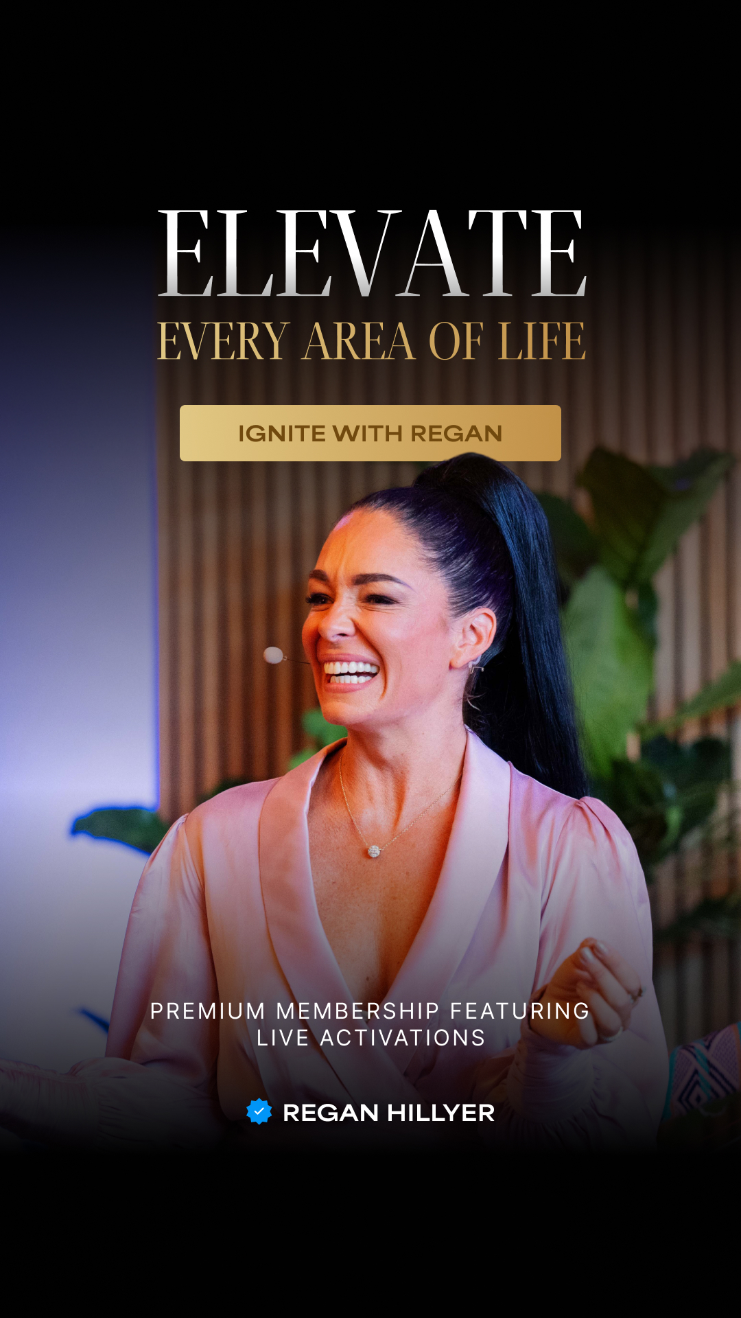 Regan Hillyer Facebook ad