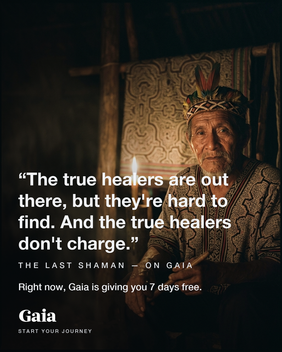 Gaia Facebook ad