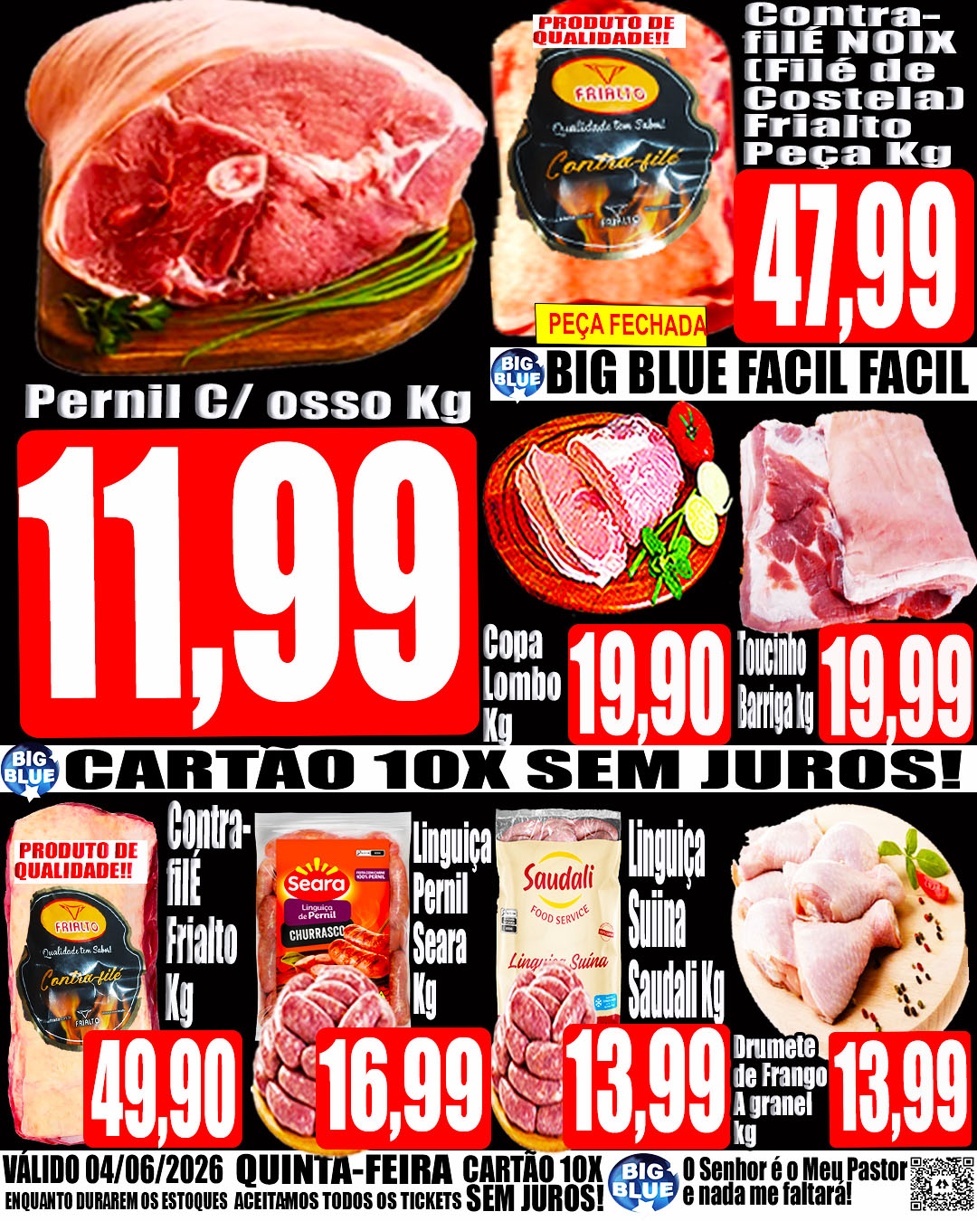 Supermercado Big Blue 1 Facebook ad: Big Blue Supermercado.