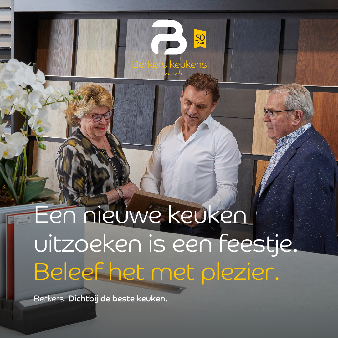 Berkers keukens Facebook ad from Oct 13, 2025