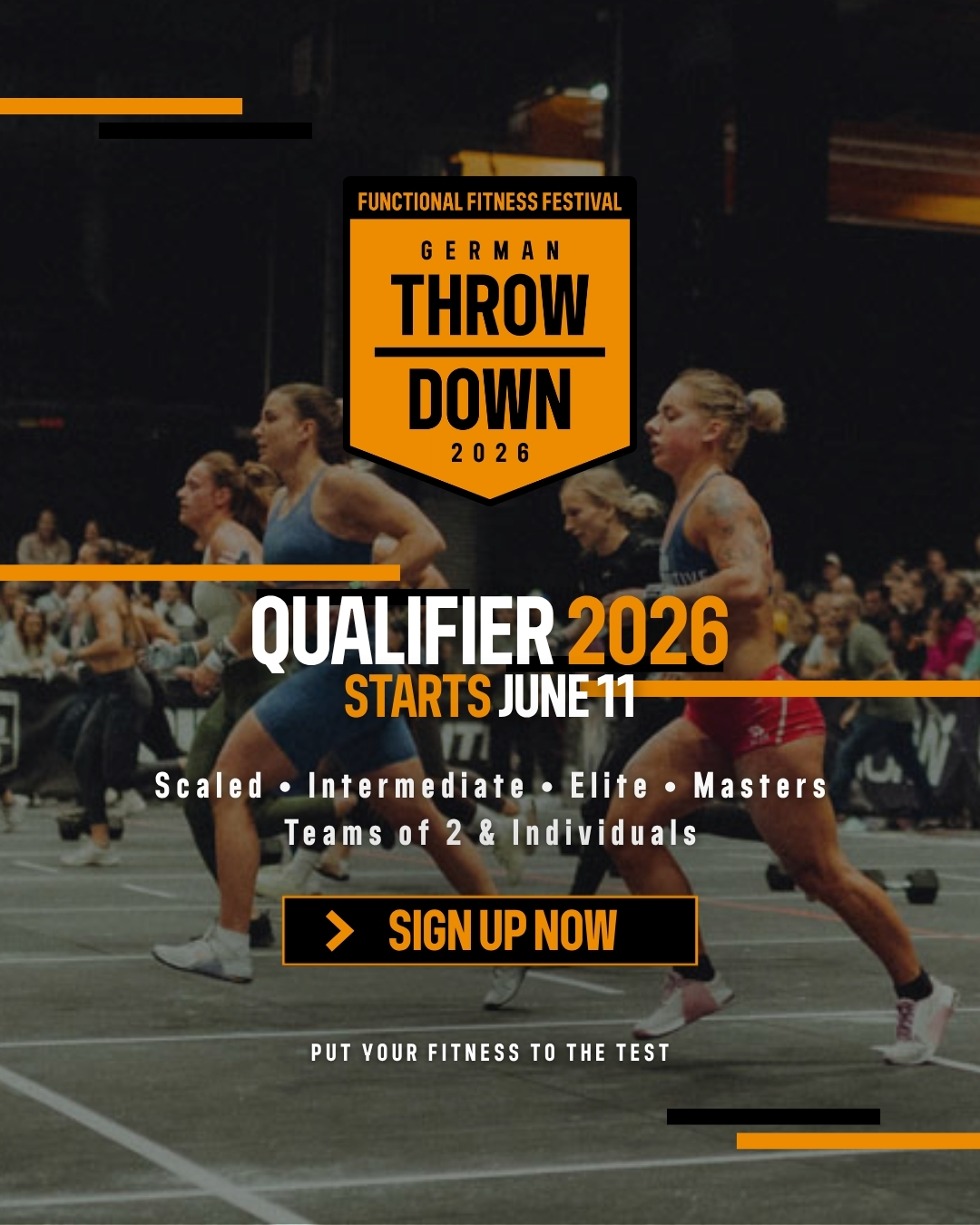German Throwdown Facebook ad: Register now!