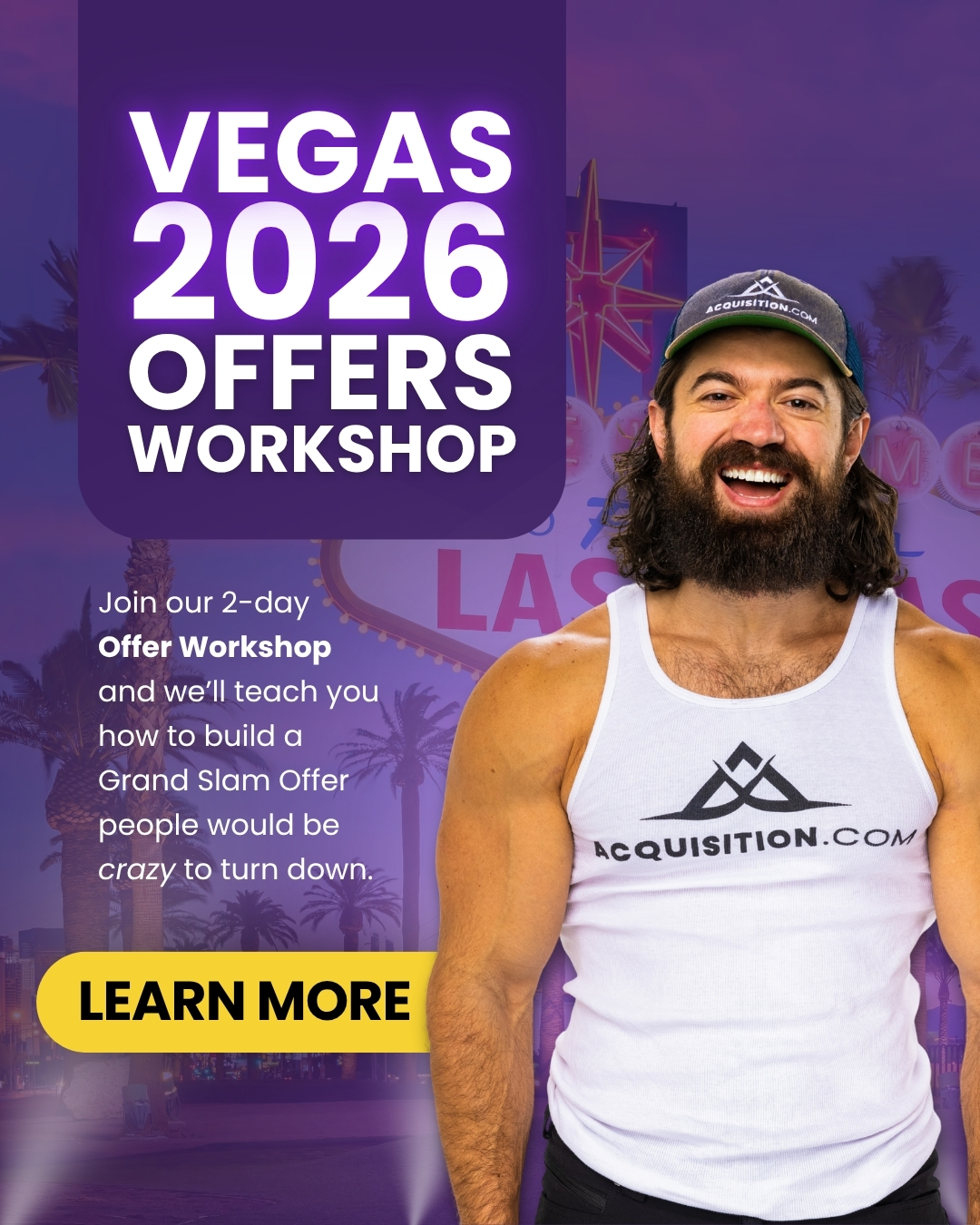 Alex Hormozi Facebook ad
