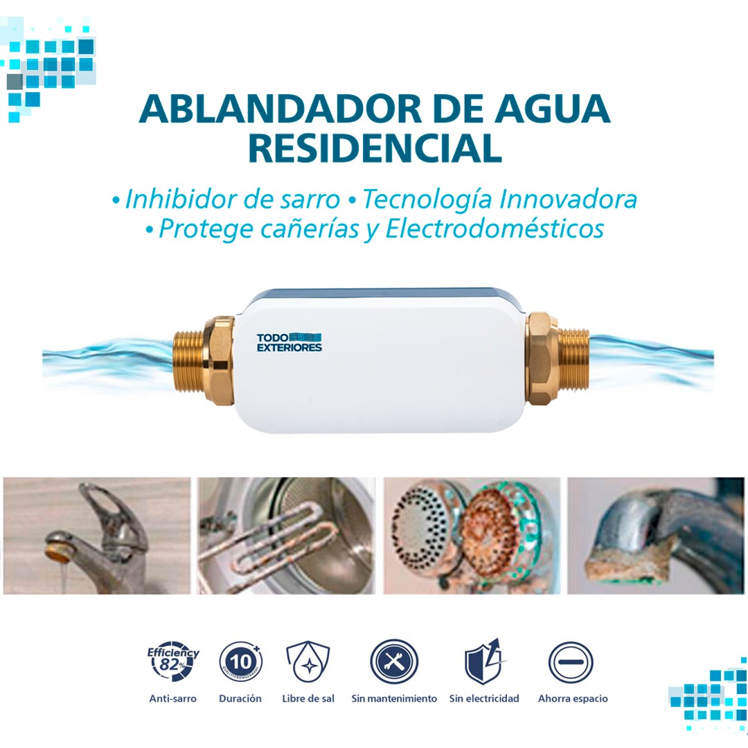 Todo Exteriores Facebook ad: Ablandador de agua.