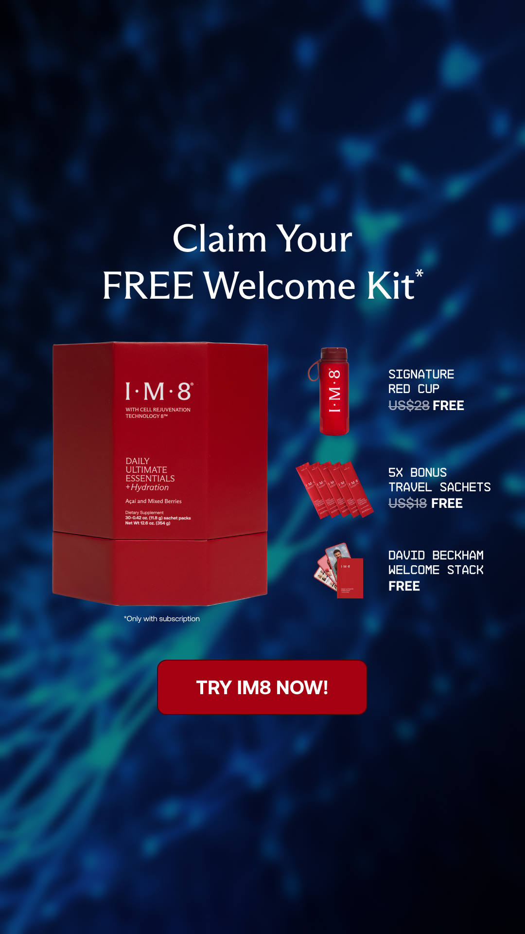 IM8 Health Facebook ad
