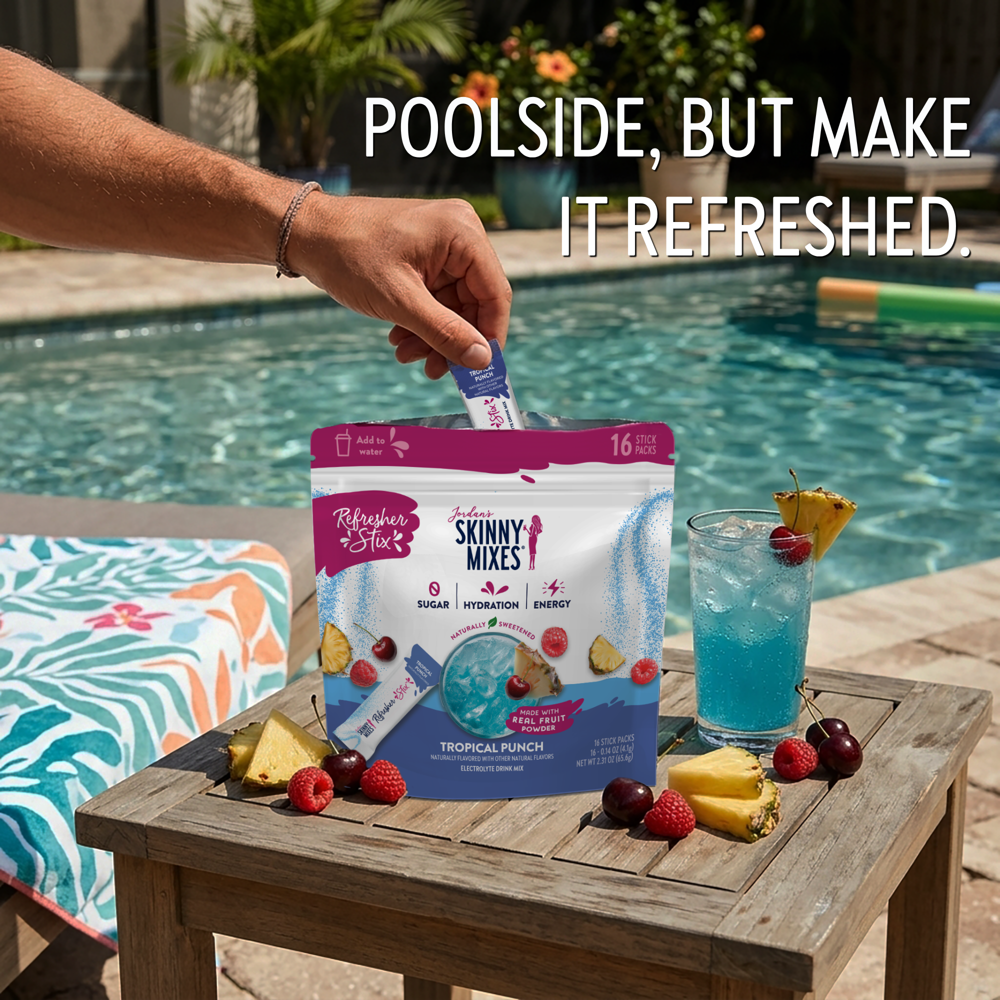 Skinny Mixes Facebook ad
