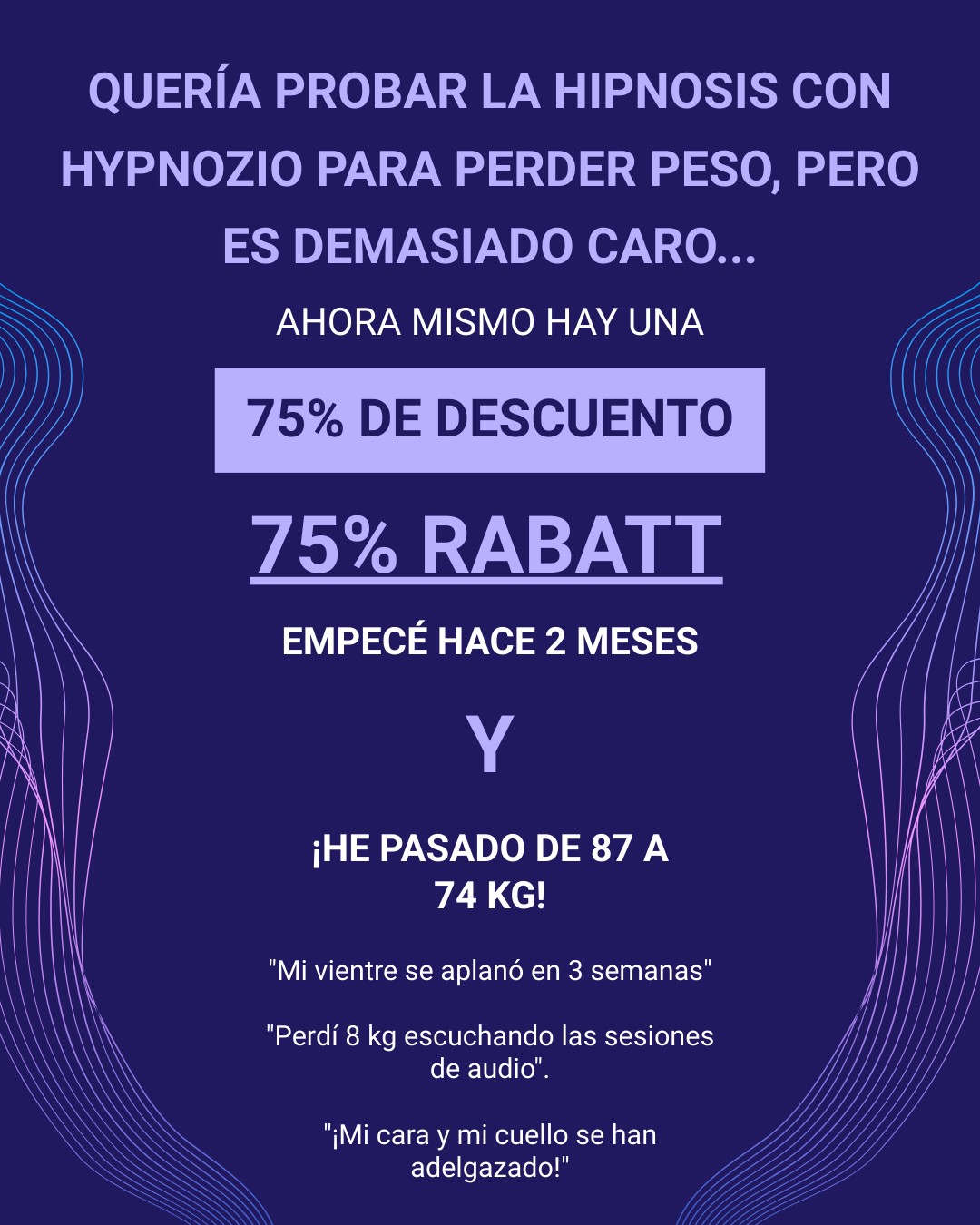 Hypnozio: power of hypnotherapy Facebook ad