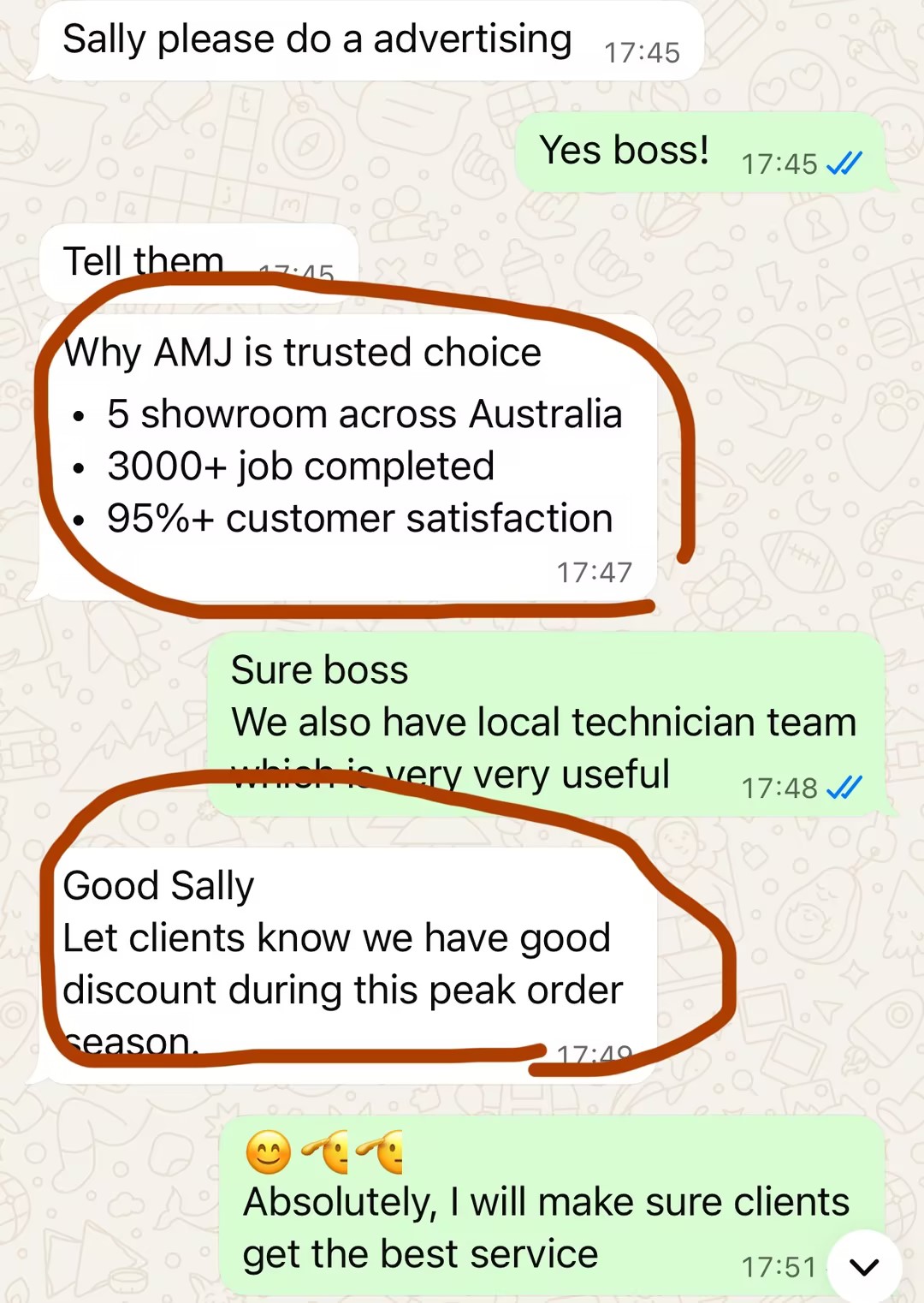 AMJ Windows-Australia Facebook ad