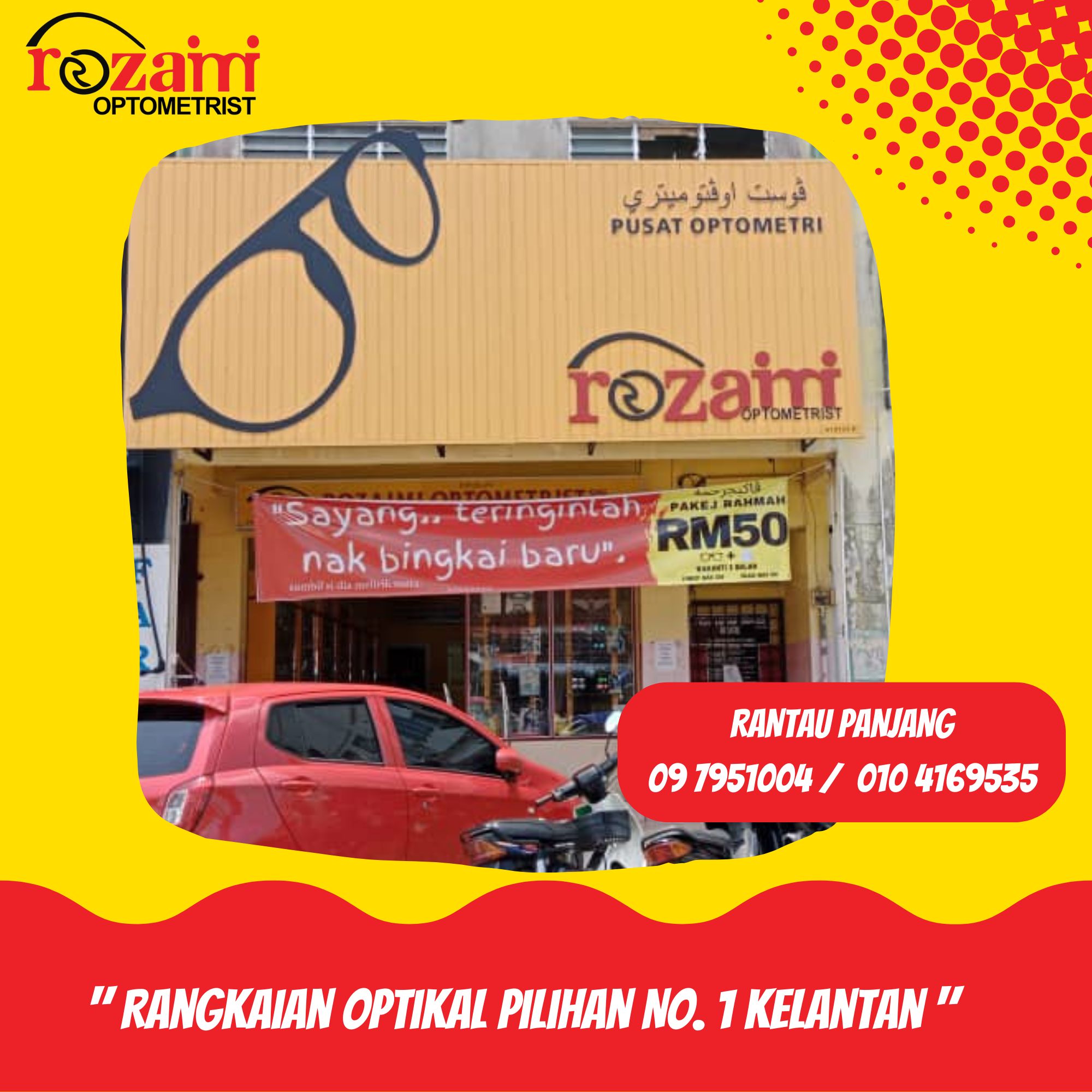 Rozaimi Optometrist Facebook ad