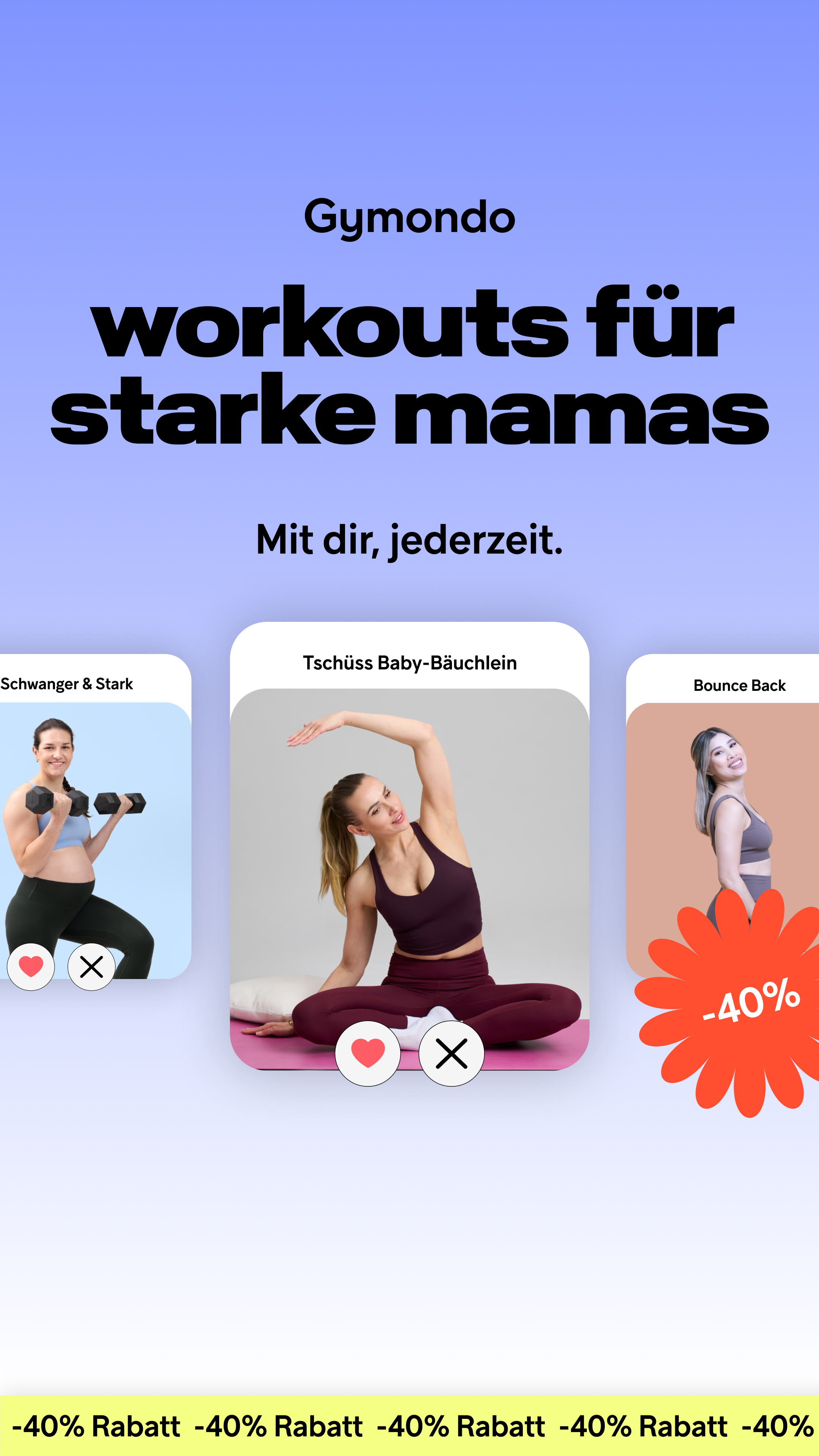 Gymondo Facebook ad