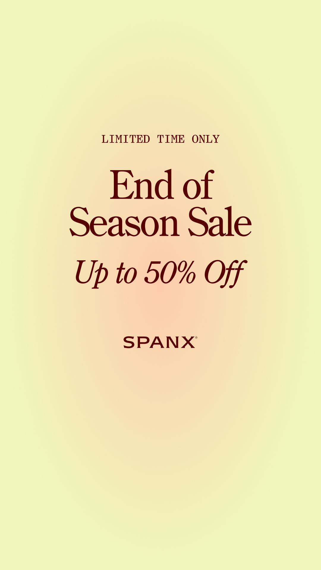 SPANX Facebook ad