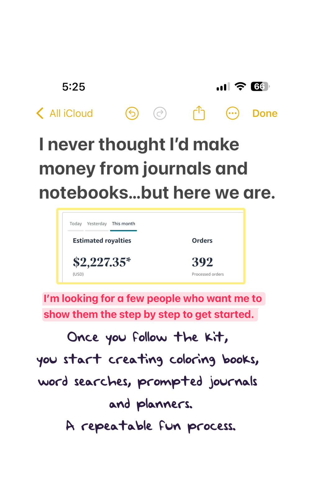 Jenny Hansen Lane Facebook ad