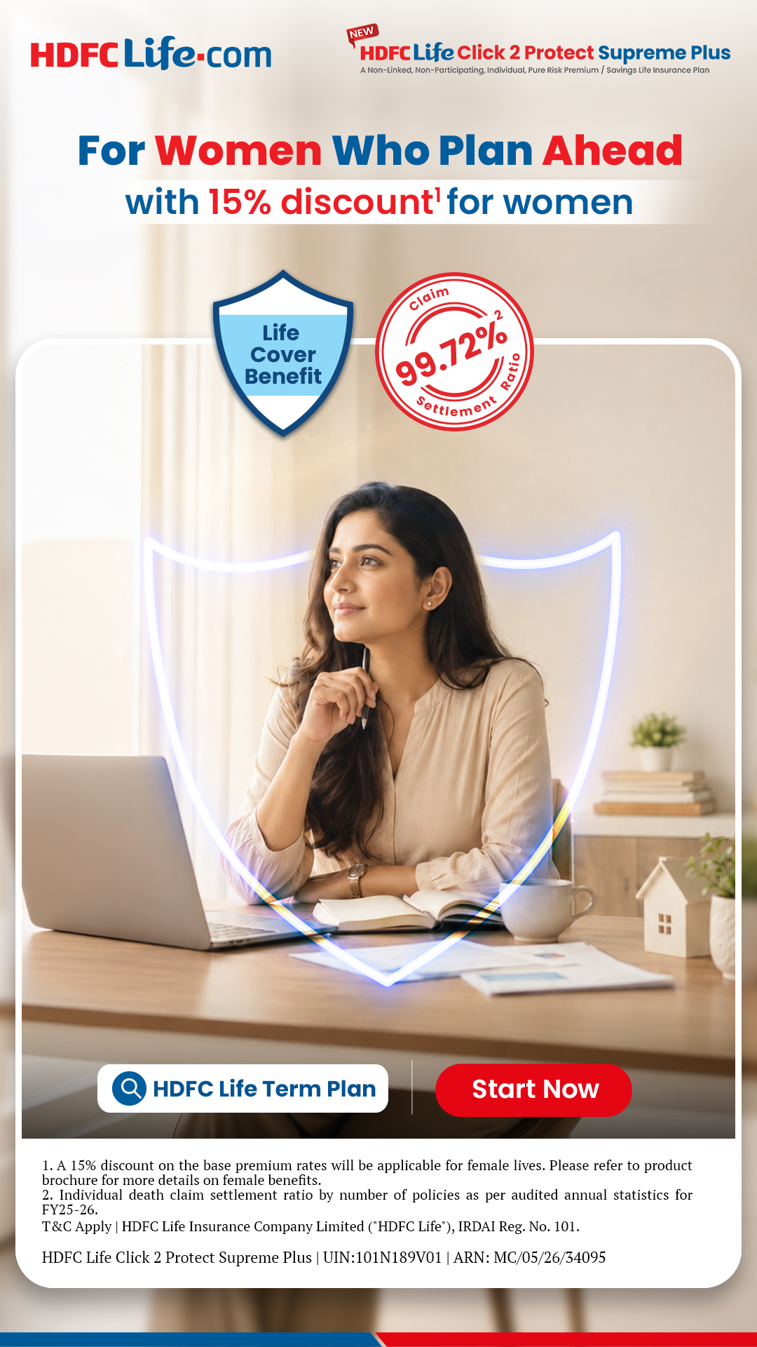 HDFC Life Facebook ad