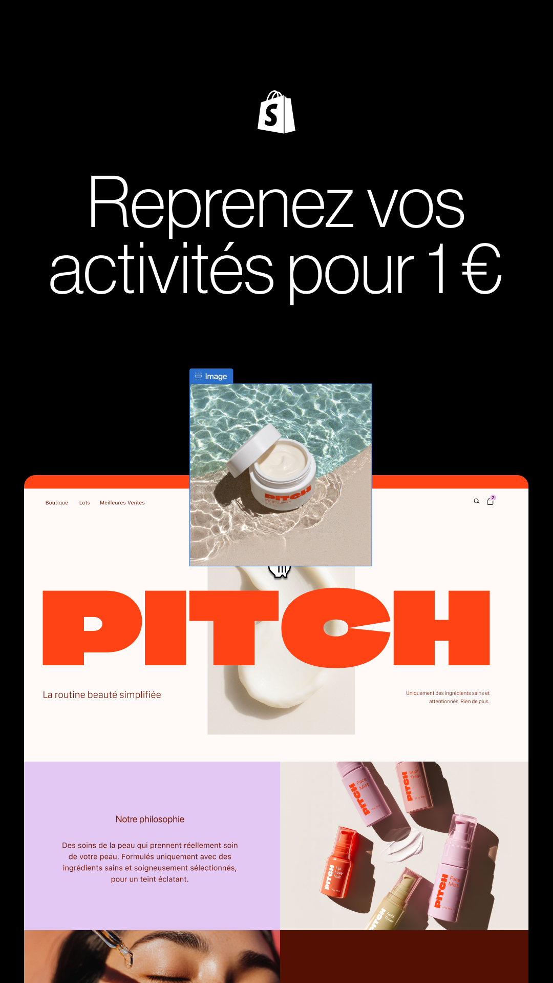 Shopify Facebook ad