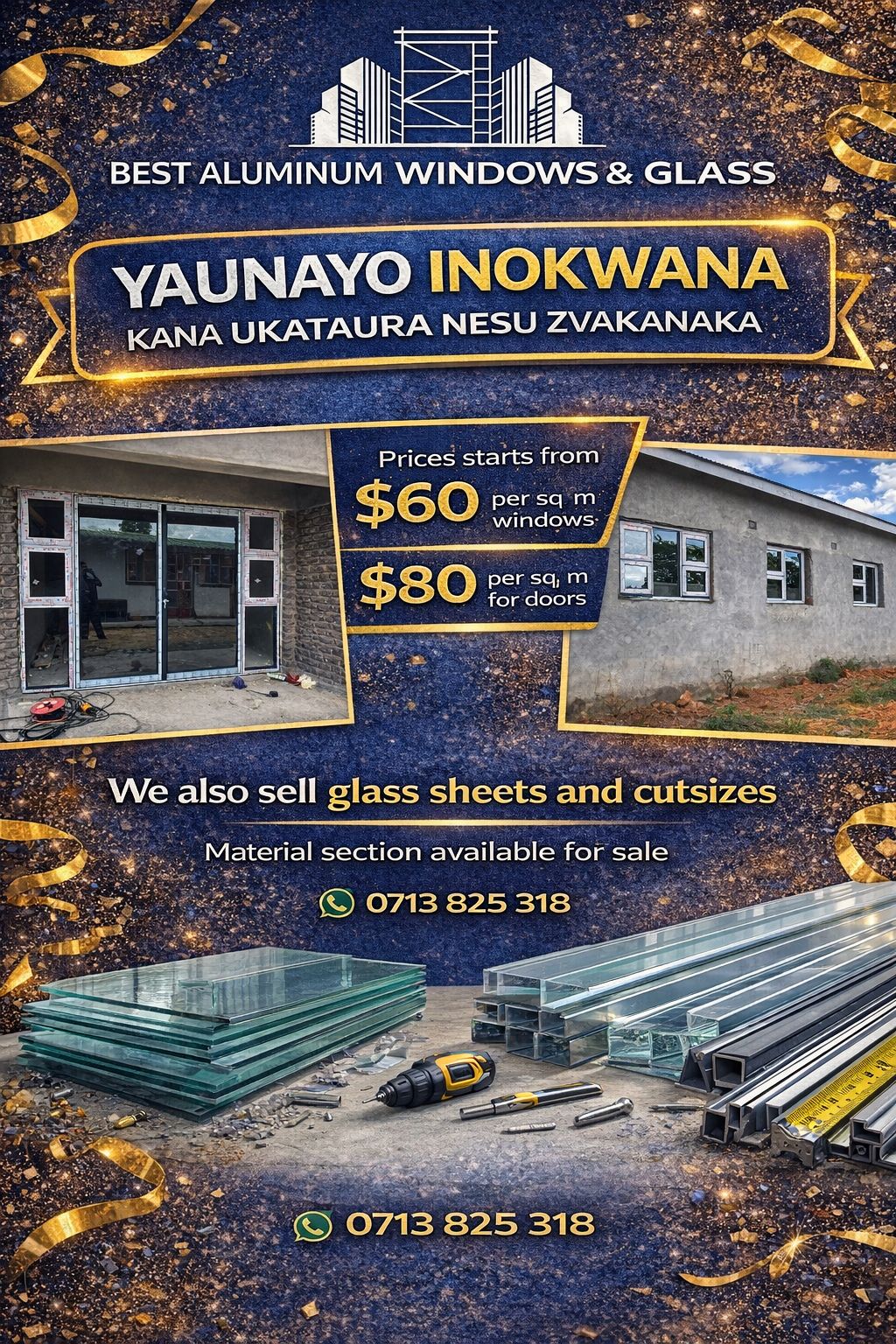 Best Aluminium doors and windows Facebook ad: Run with the best