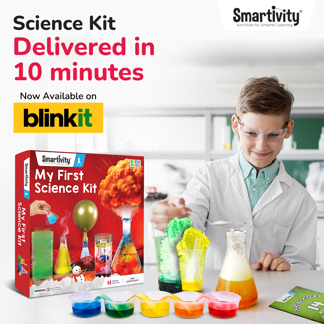 Smartivity India Facebook ad: Smartivity Toys Delivered in 10 Mins - Learn, Play, Grow