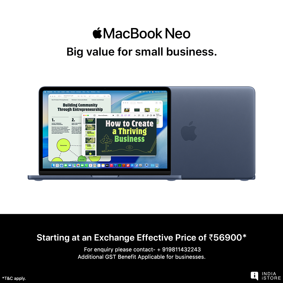IndiaiStore Facebook ad