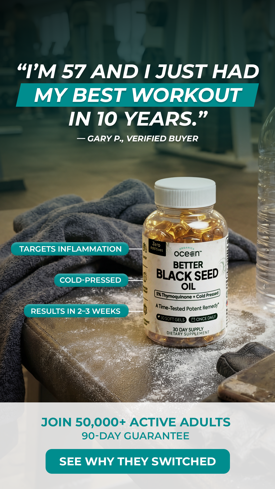 Organics Ocean Facebook ad