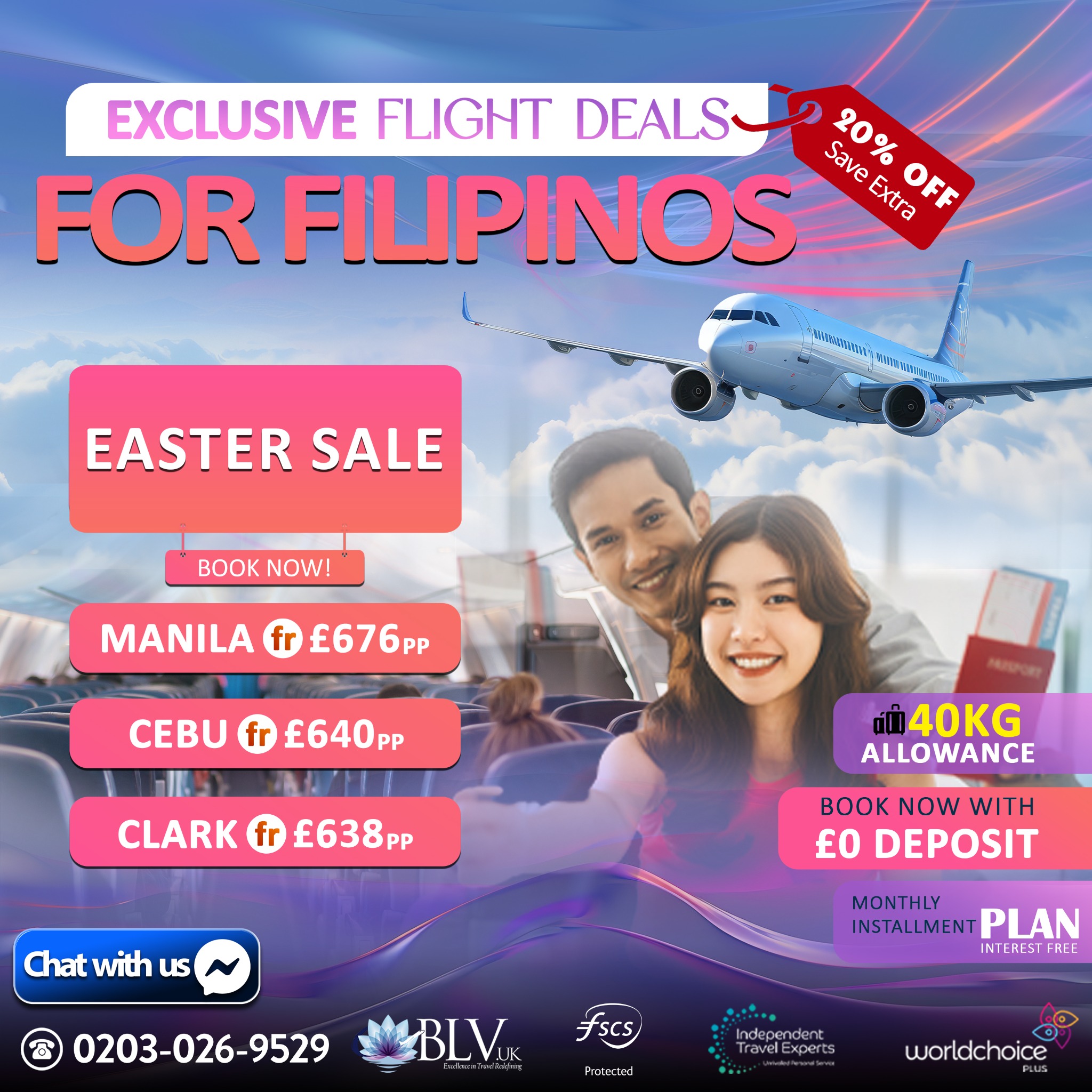 Blue Lotus Vacations UK Facebook ad