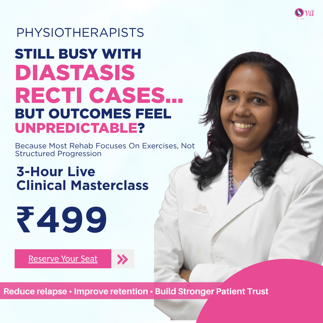 Ova Women's Physiotherapy Facebook ad from Apr 13, 2026