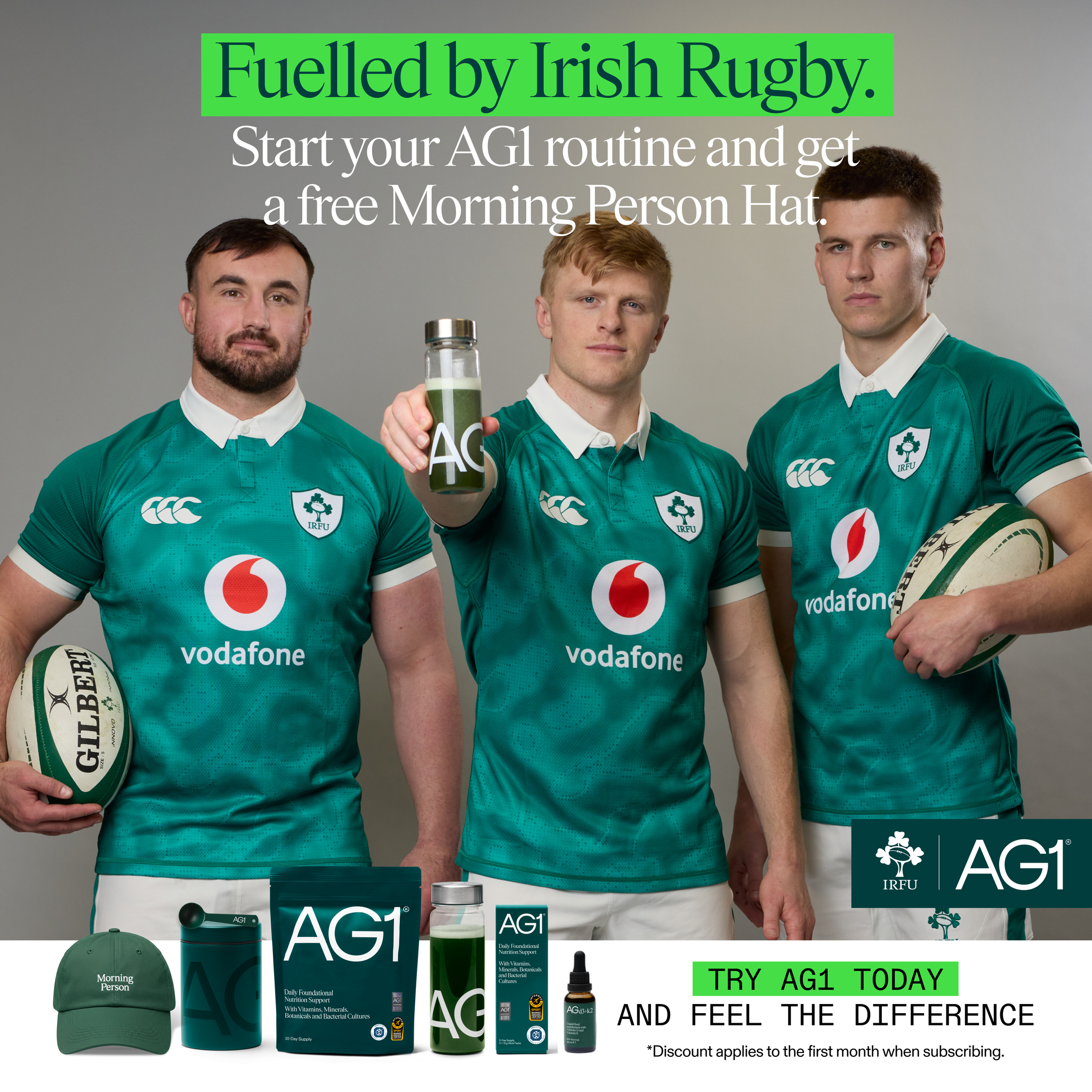 AG1 by Athletic Greens Facebook ad