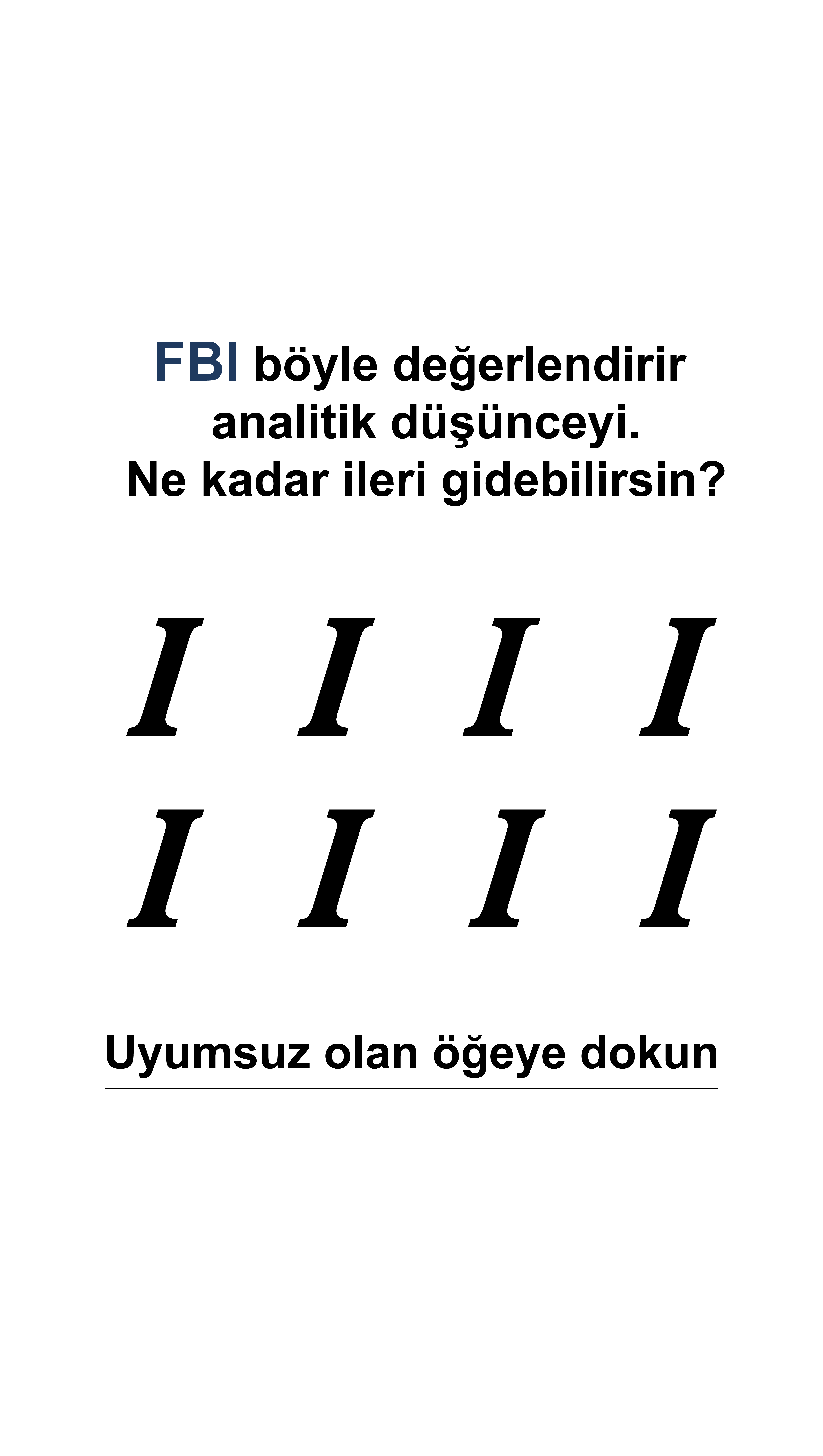 International Brain Test Facebook ad