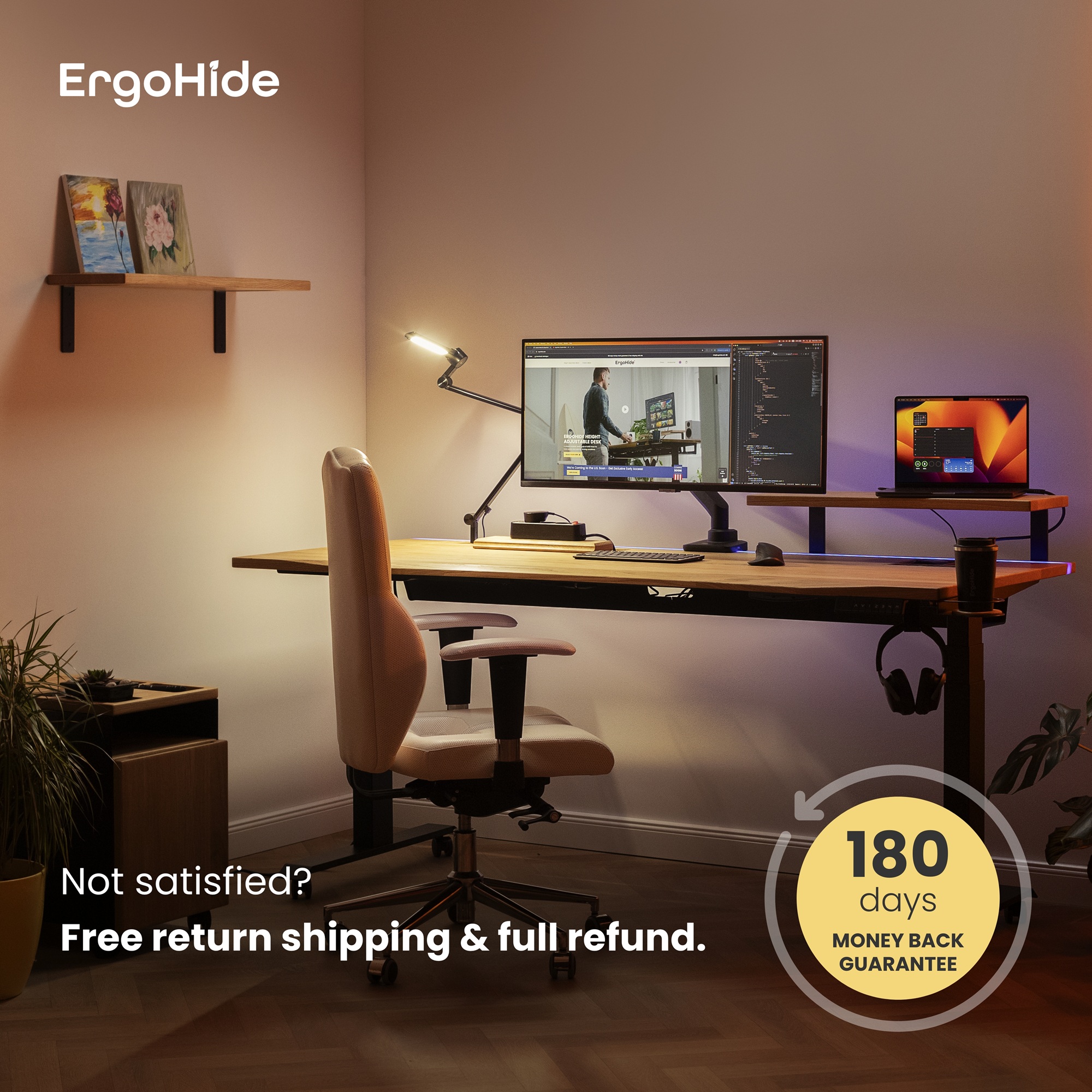 ErgoHide Facebook ad
