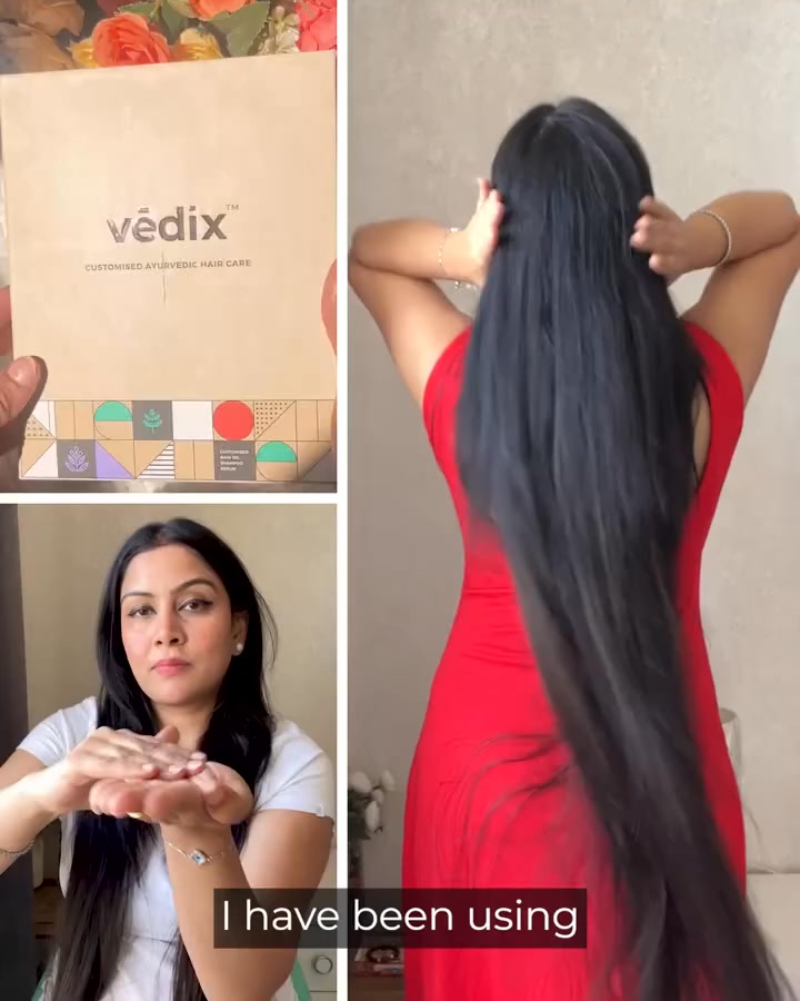 Ayurvedic Lifestyle Facebook ad: World’s No.1 Customised Ayurvedic Hair Care- Shop Vedix Now!