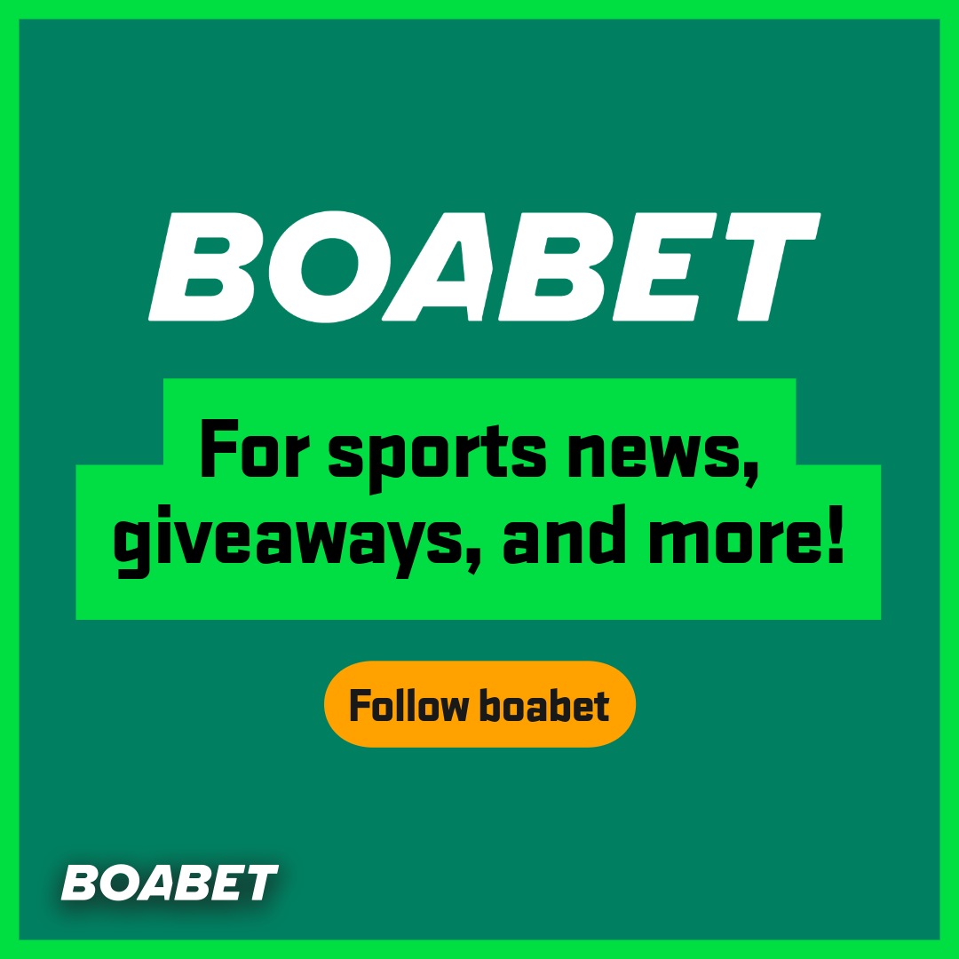 BoaBet Facebook ad: For sports news, giveaways, and more, follow BoaBet…