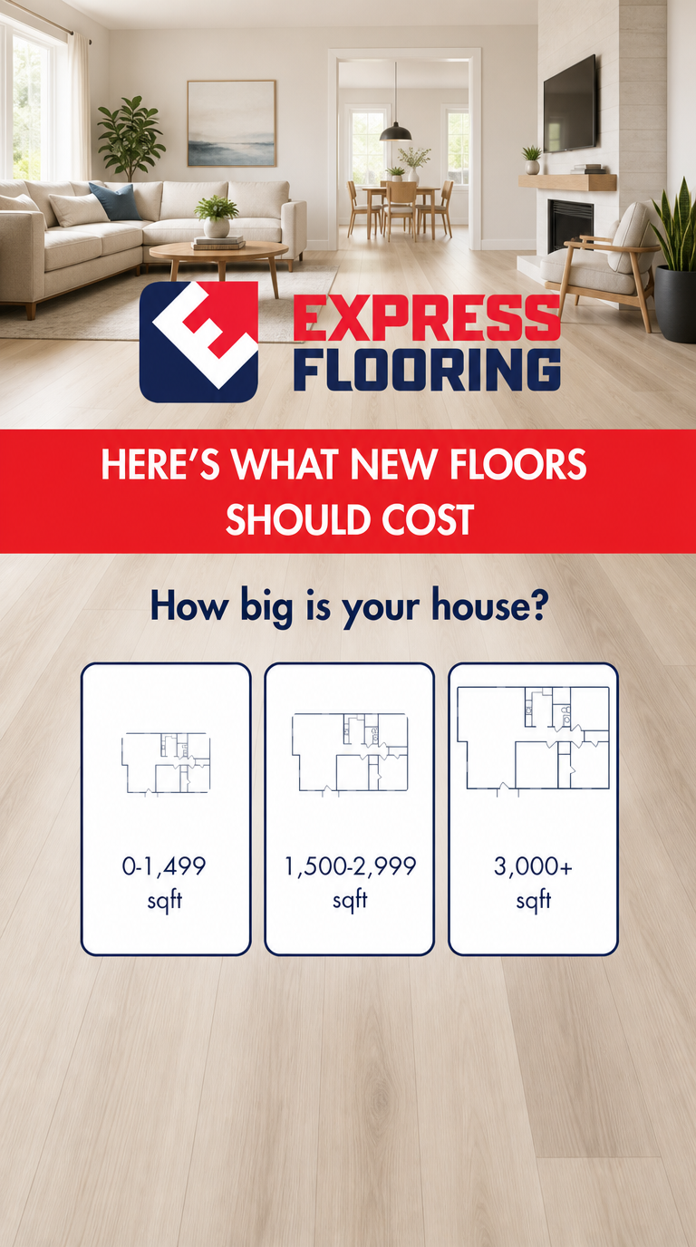 Express Flooring Facebook ad