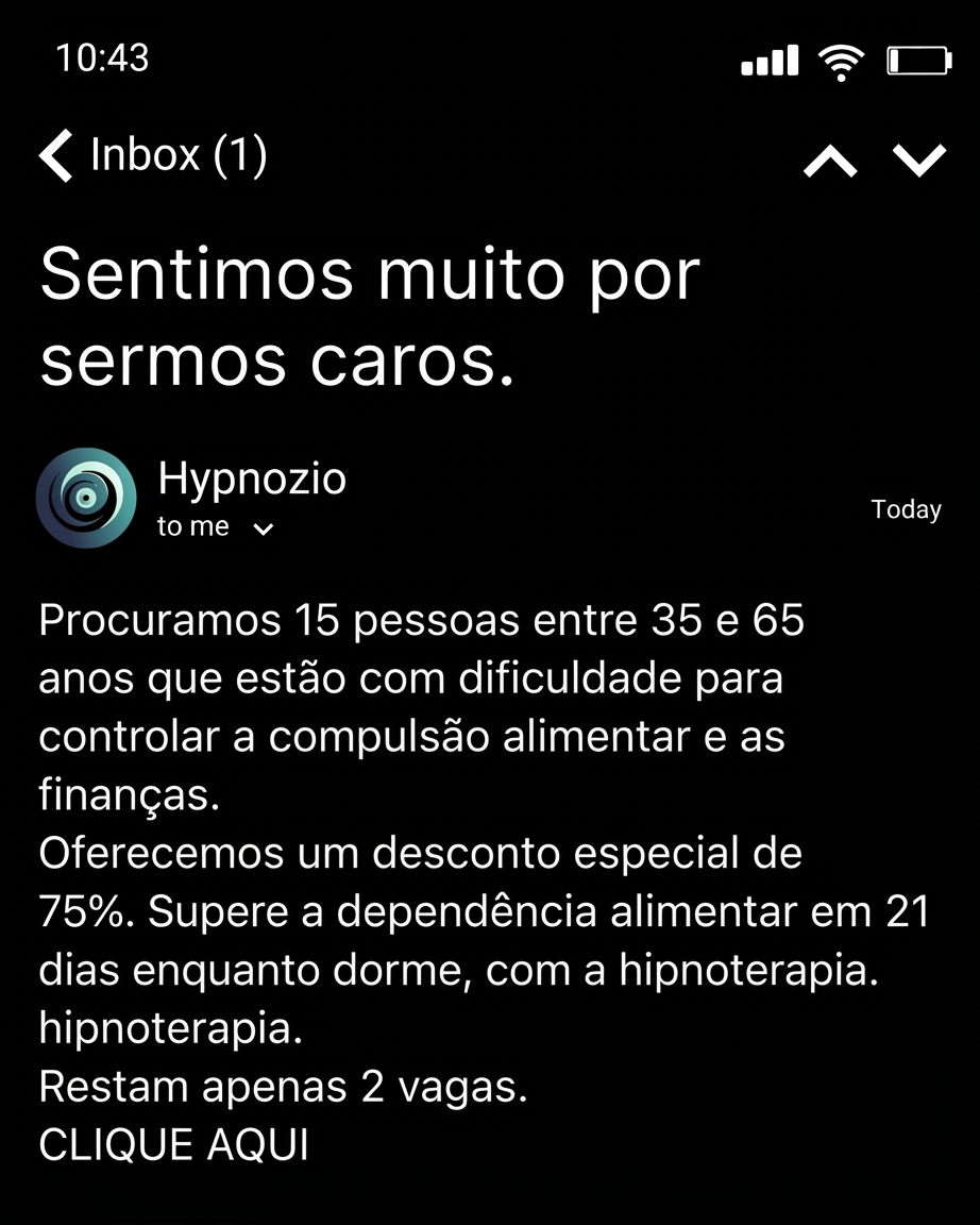 Hypnozio: power of hypnotherapy Facebook ad