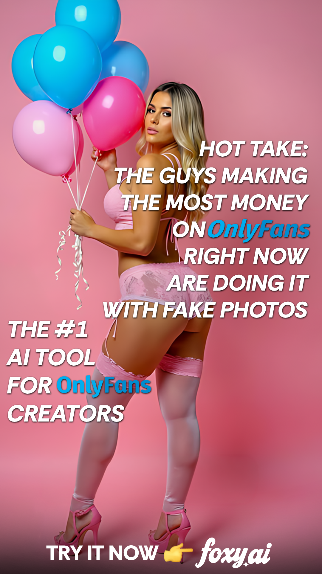 Foxy AI: Video & Photo Generator Facebook ad from Feb 27, 2026