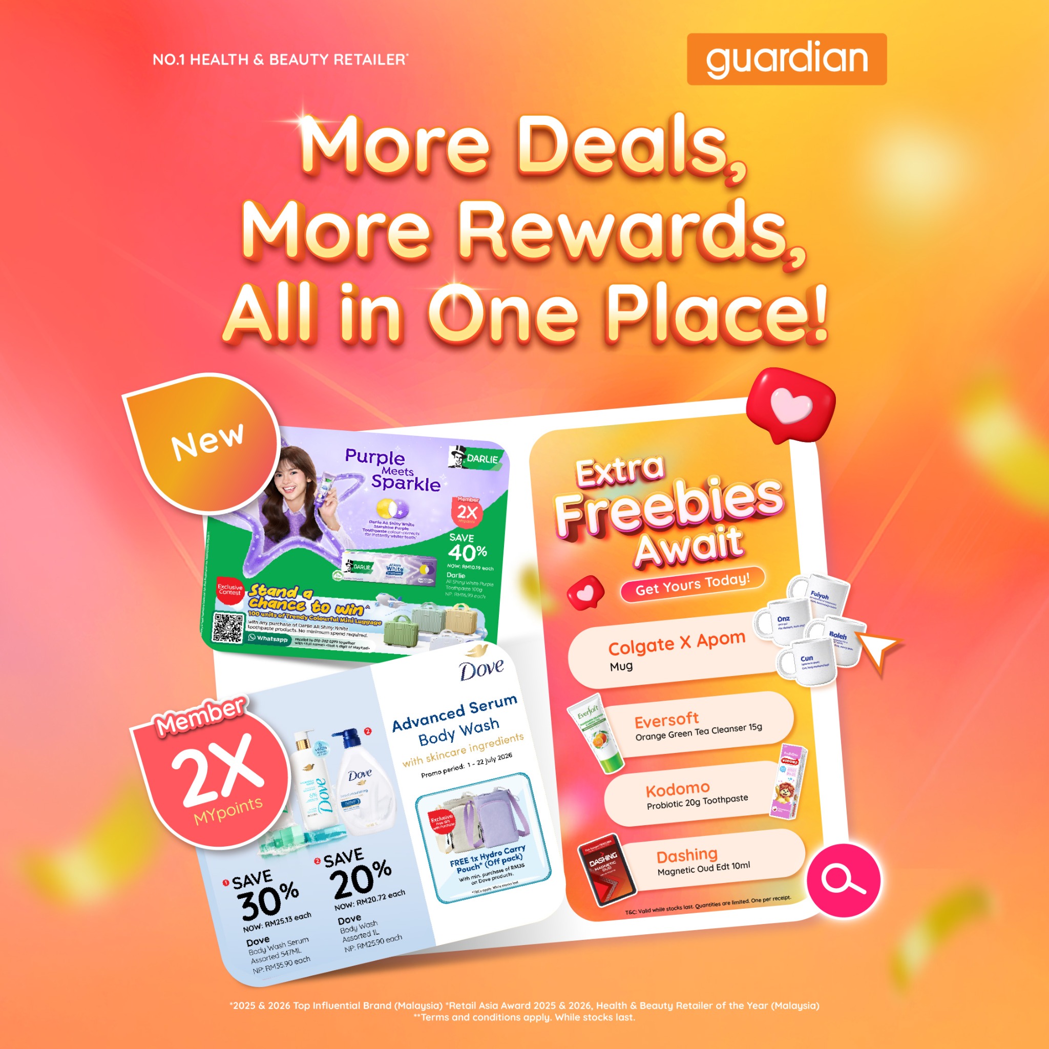 Guardian Health & Beauty Facebook ad