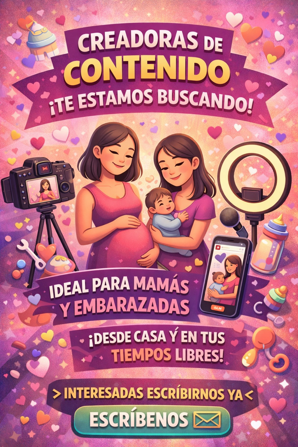 Niuvo Bebes Facebook ad: Rellena el formulario