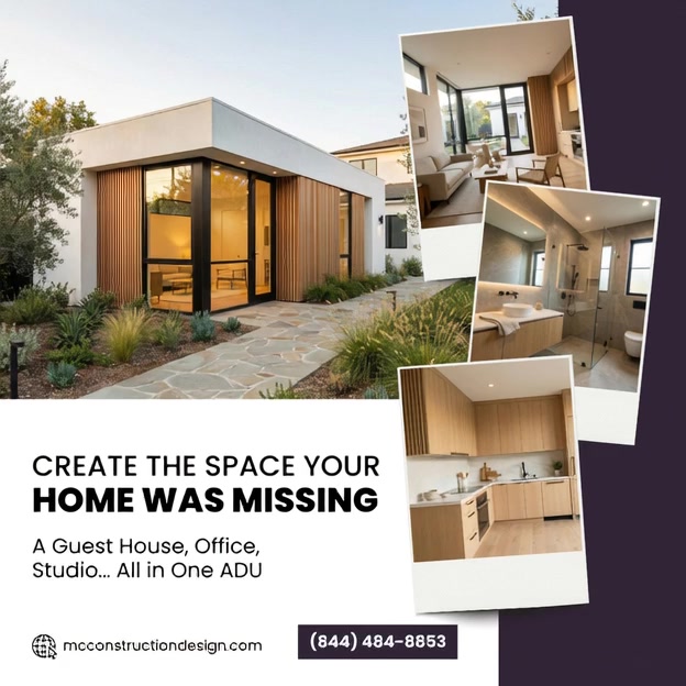 MC Construction and Design Facebook ad