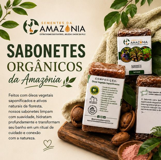 Sementes da Amazônia Facebook ad: A natureza já criou o cuidado que sua…