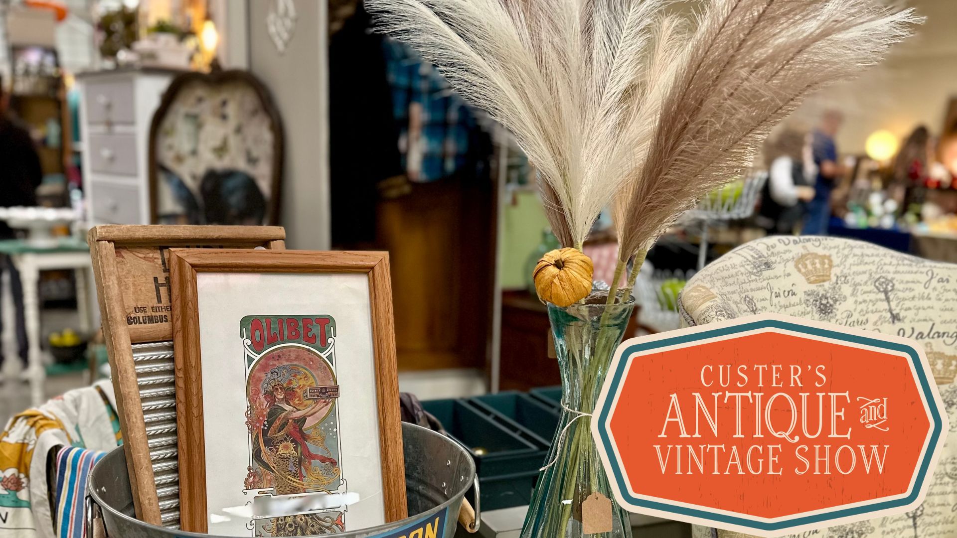 Custer Shows Facebook ad: Custer's 51st Annual Fall Antique & Vintage Show