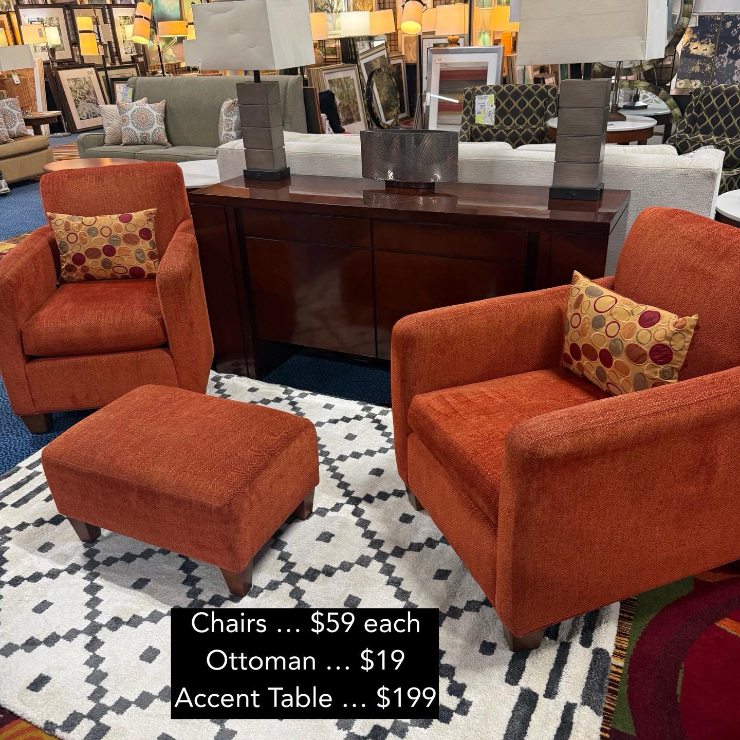 Cash Liquidations, Inc. Facebook ad: Budget buys & luxury recliners!