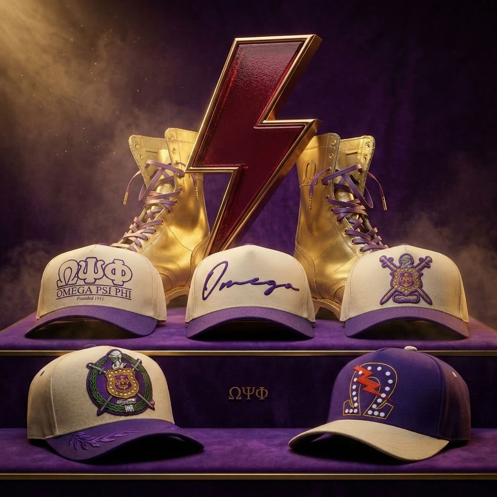 House of Greeks Facebook ad: Premium Greek Gear Built For The Legacy