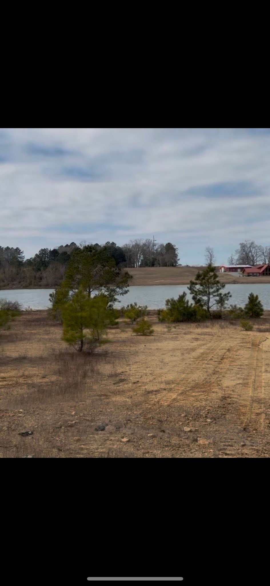 Davis excavation & trucking Facebook ad: Clearing around a lake on a fine piece…