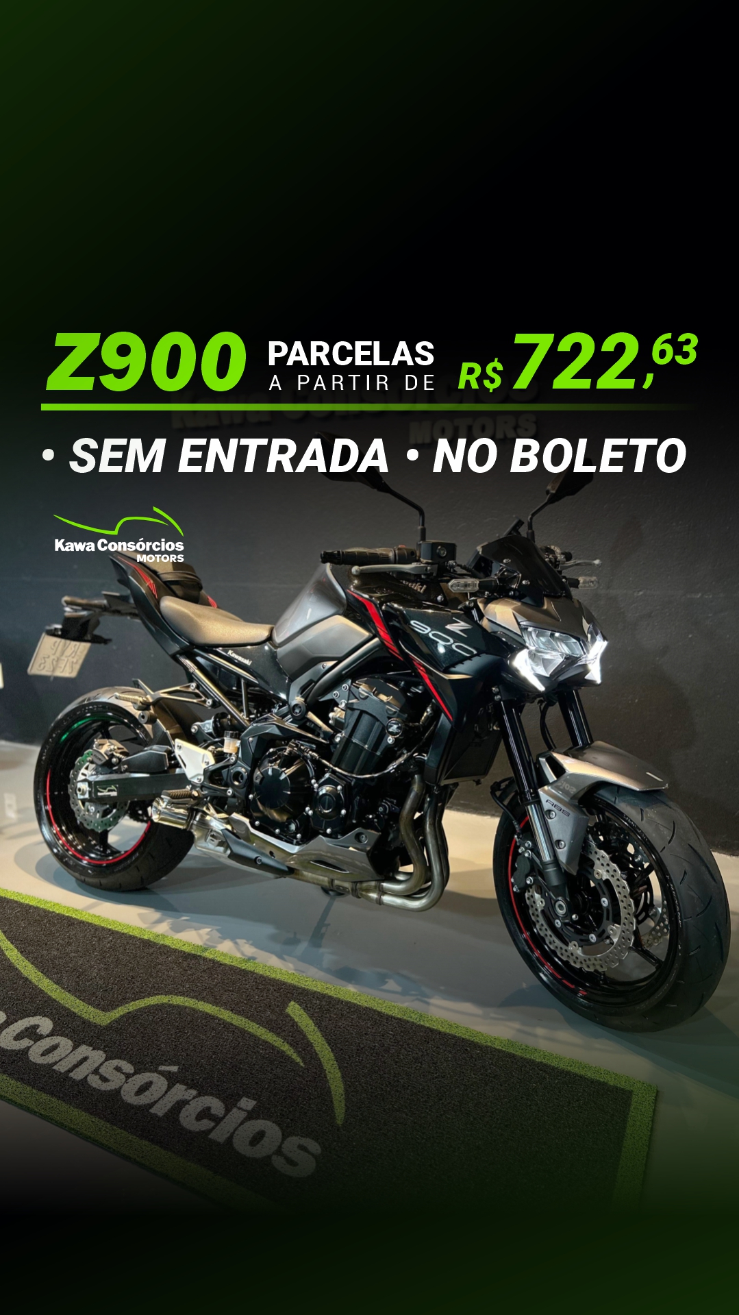 Kawa Motors Tubarão Facebook ad from Aug 12, 2025